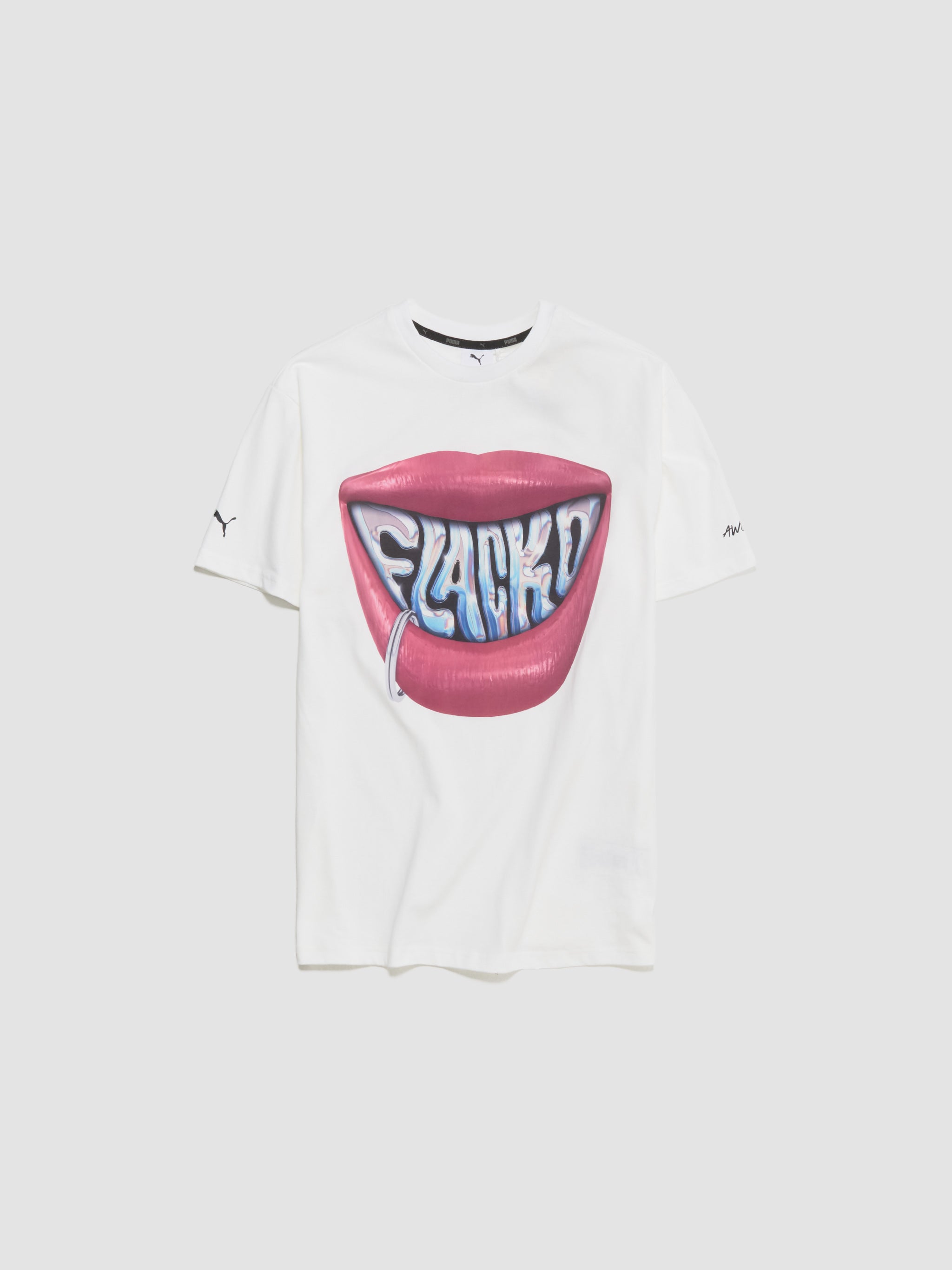 x A$AP ROCKY Flacko Smile T-Shirt in White