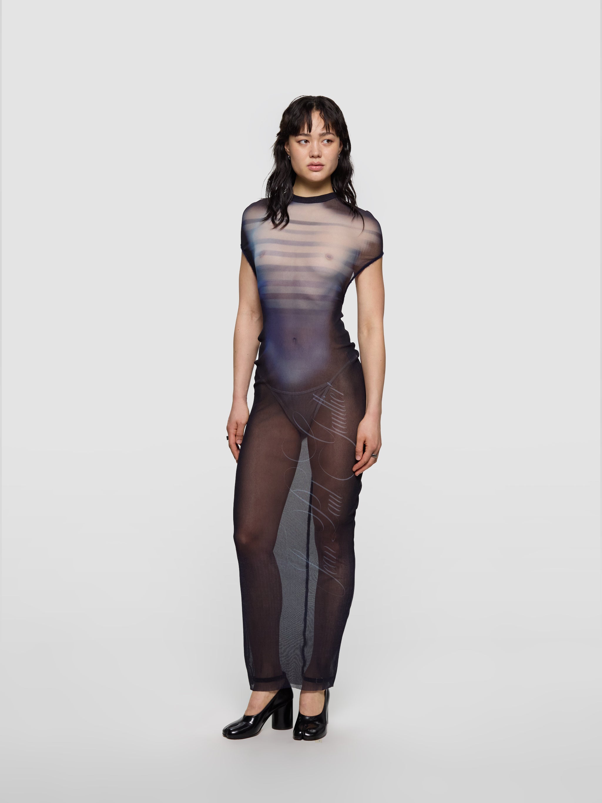 "Le Mâle" Open-Backed Dress