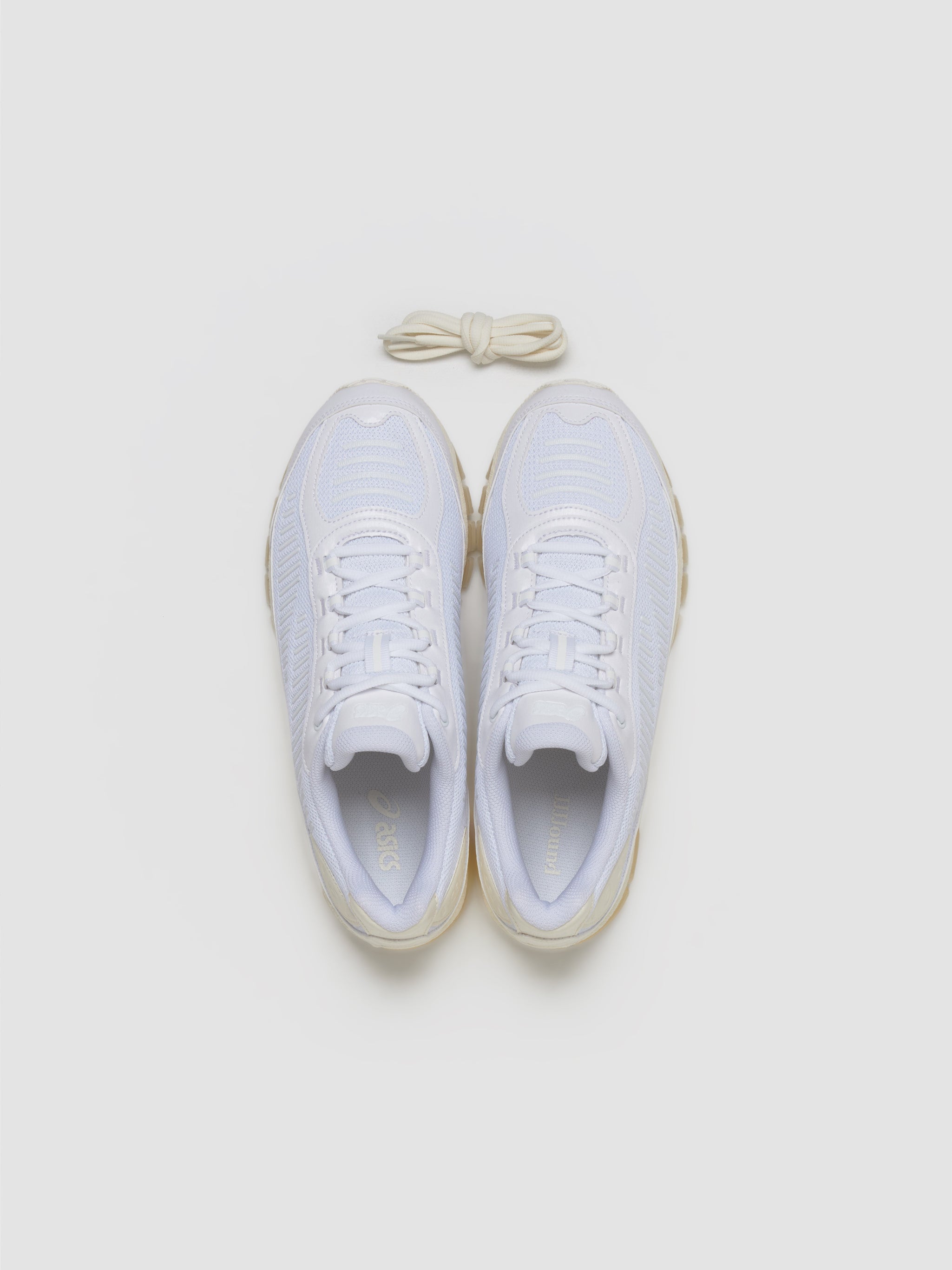 x JJJJound GEL-QUANTUM 360 I AMP Sneaker in White & Marshmallow