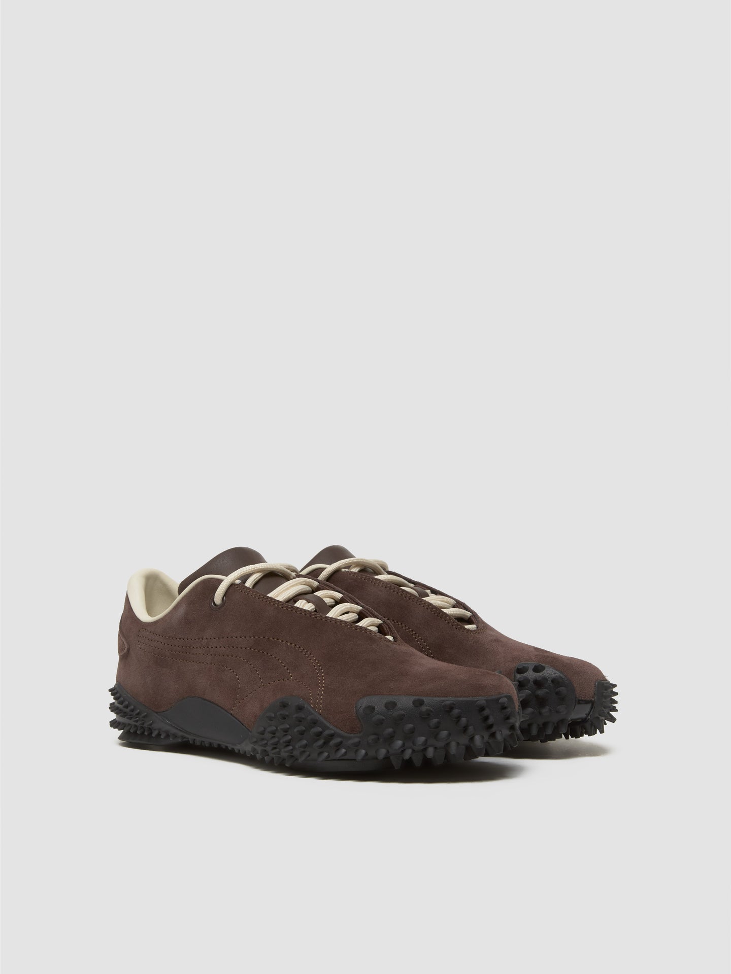 x JJJJound Mostro Sneaker in Dark Chocolate & Beige