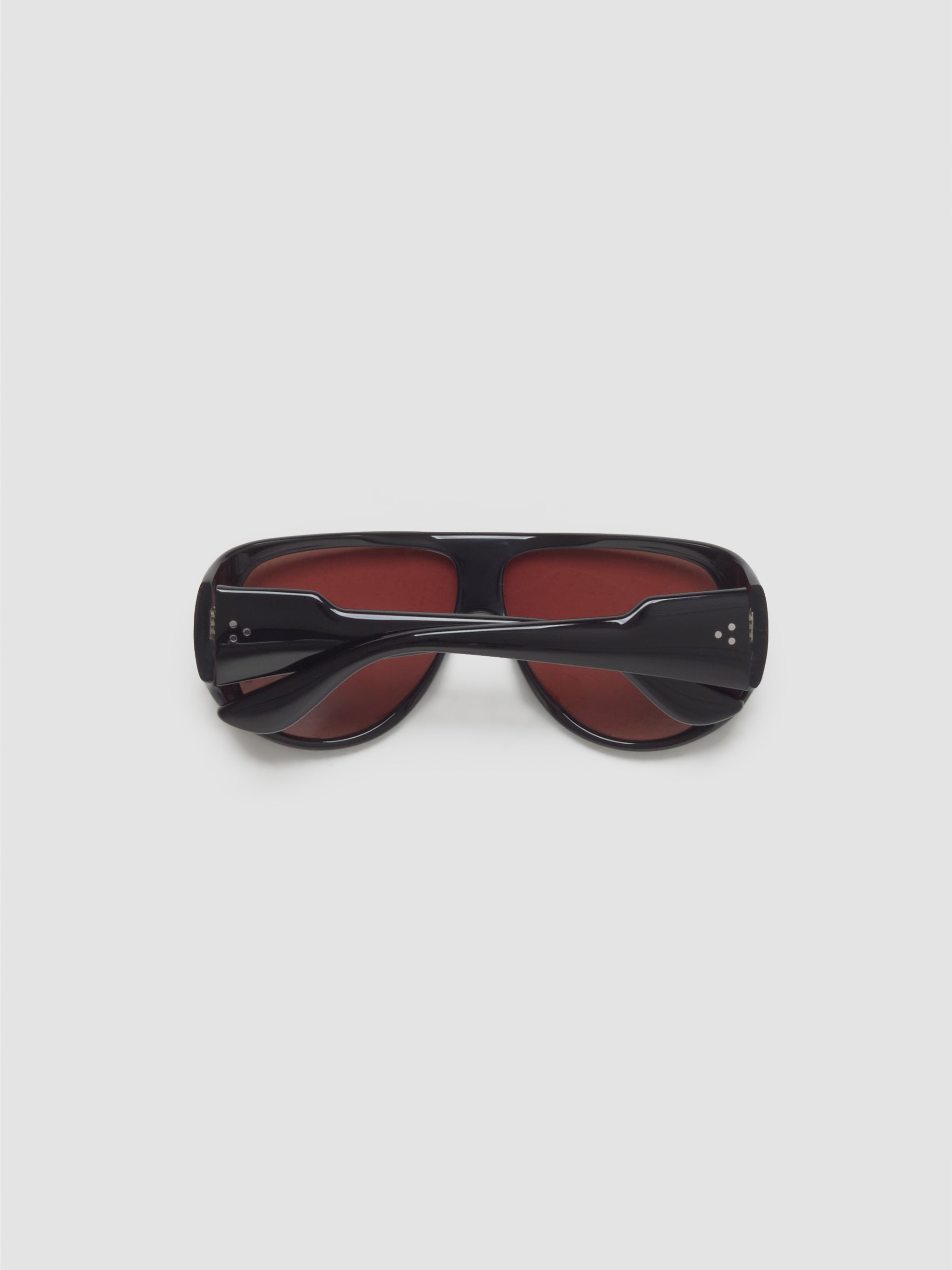 Gambia Sunglasses in Black with Tobacco Lenses