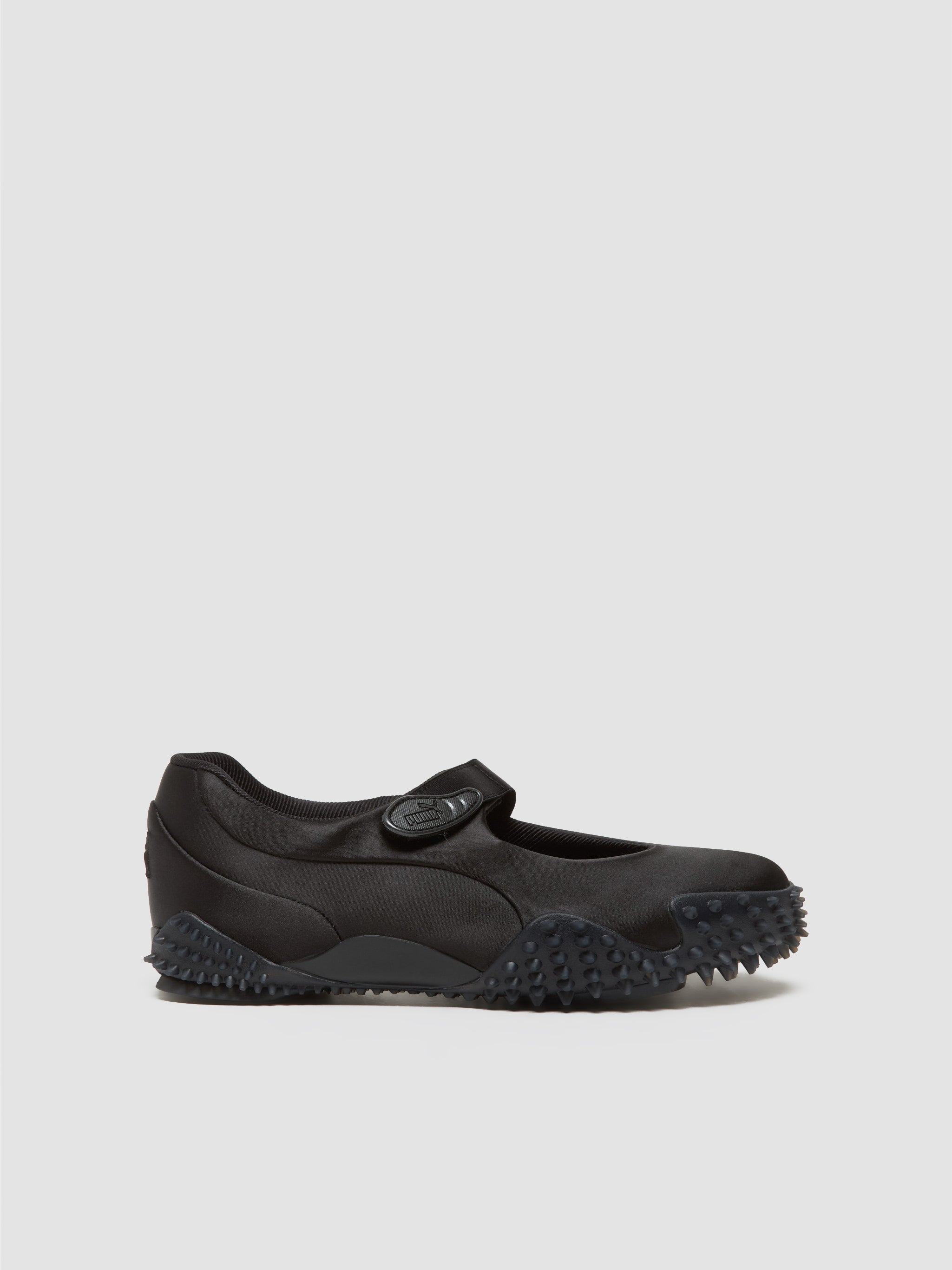 Mostro Fey Satin Sneaker in Black