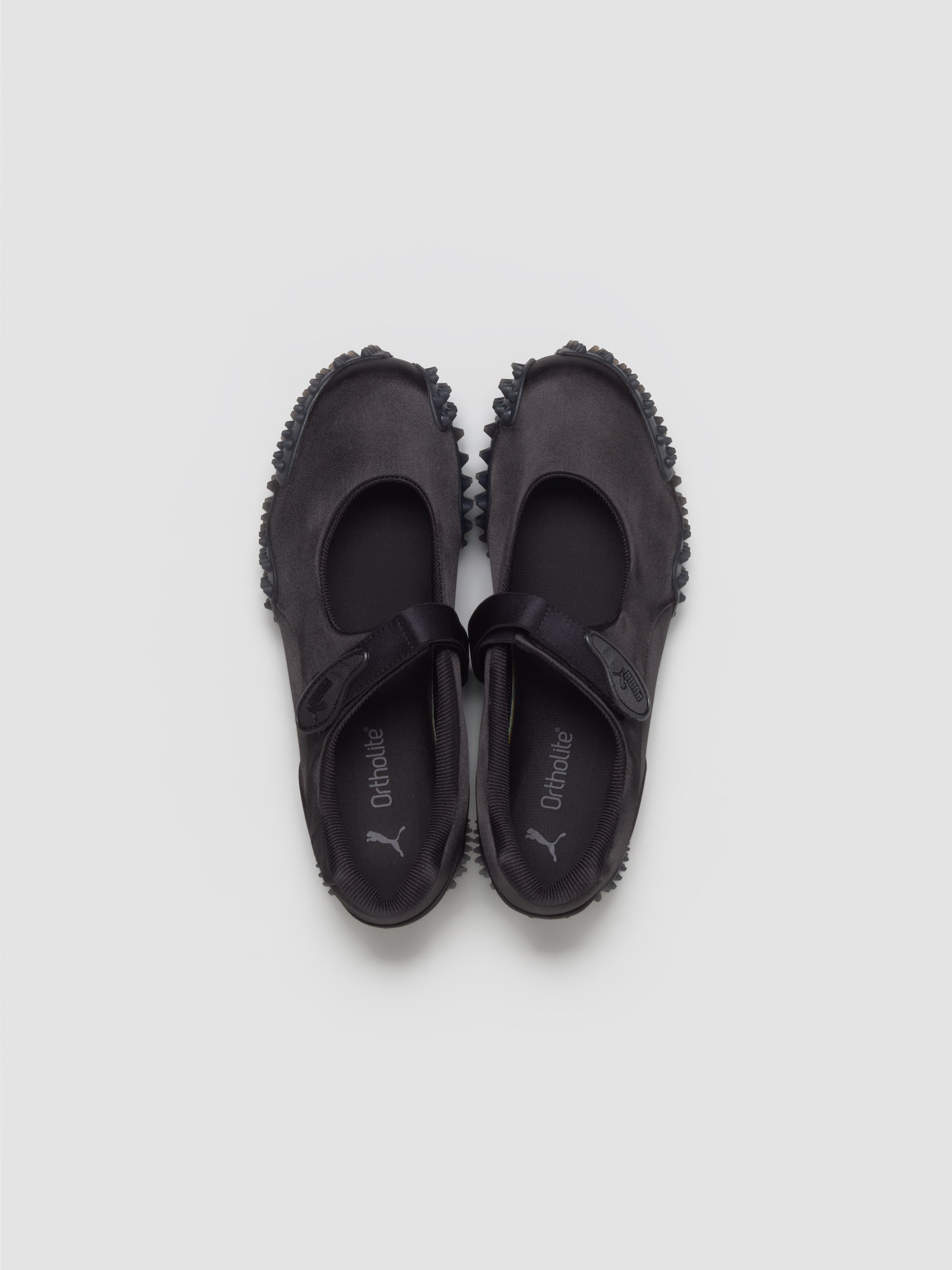 Mostro Fey Satin Sneaker in Black