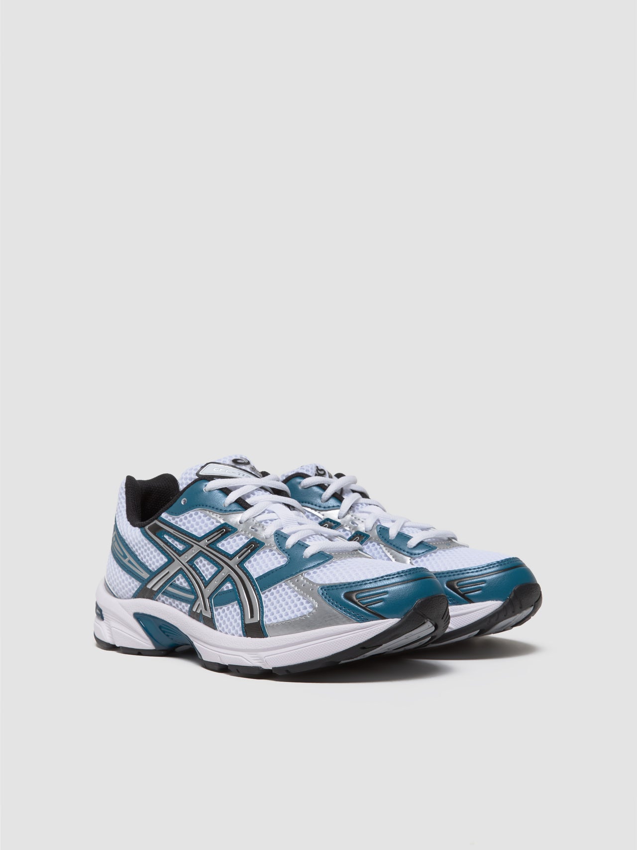 GEL-1130 Sneaker in White & Restful Teal