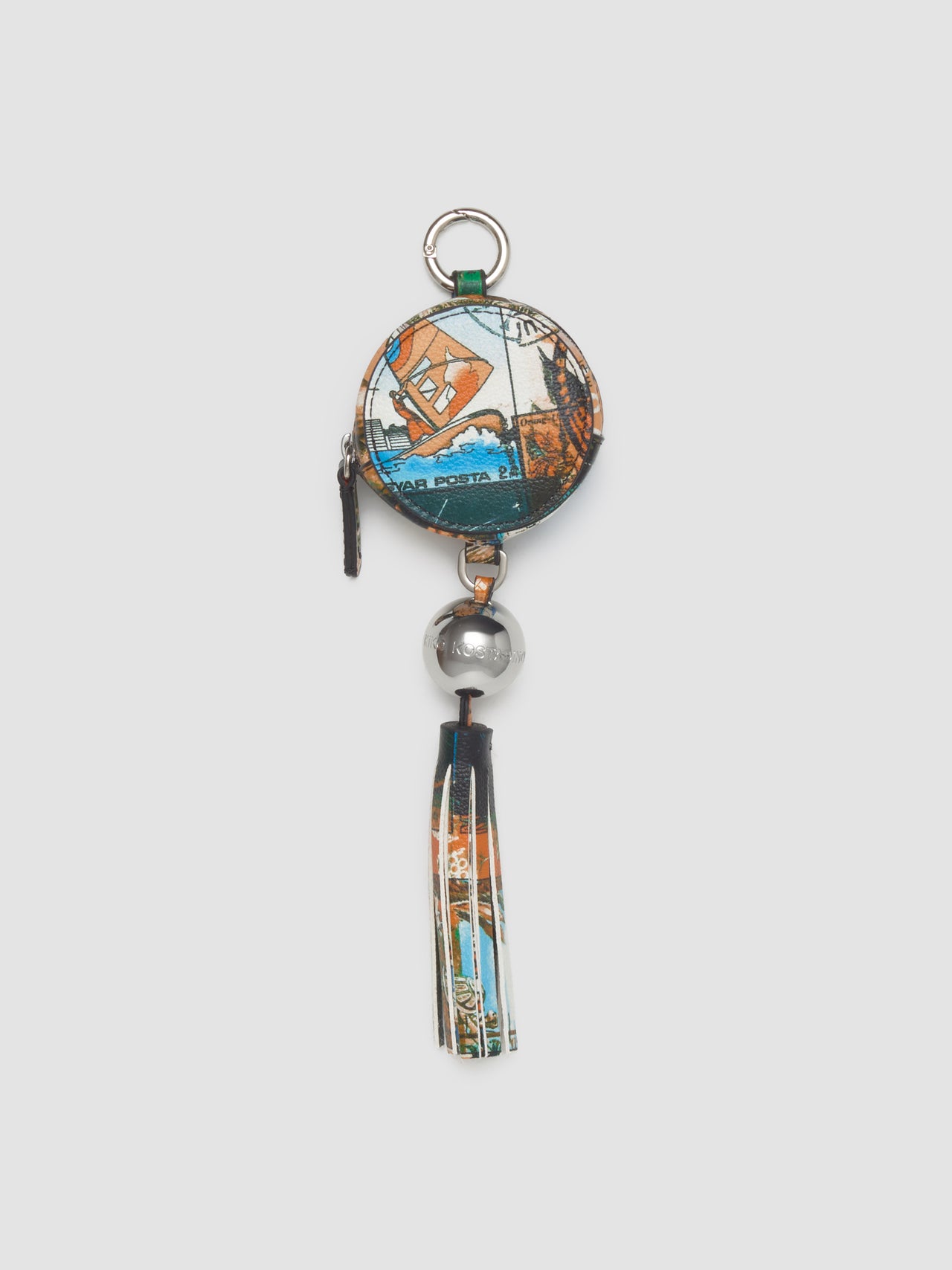 Orb Coin Purse in Markarian Print