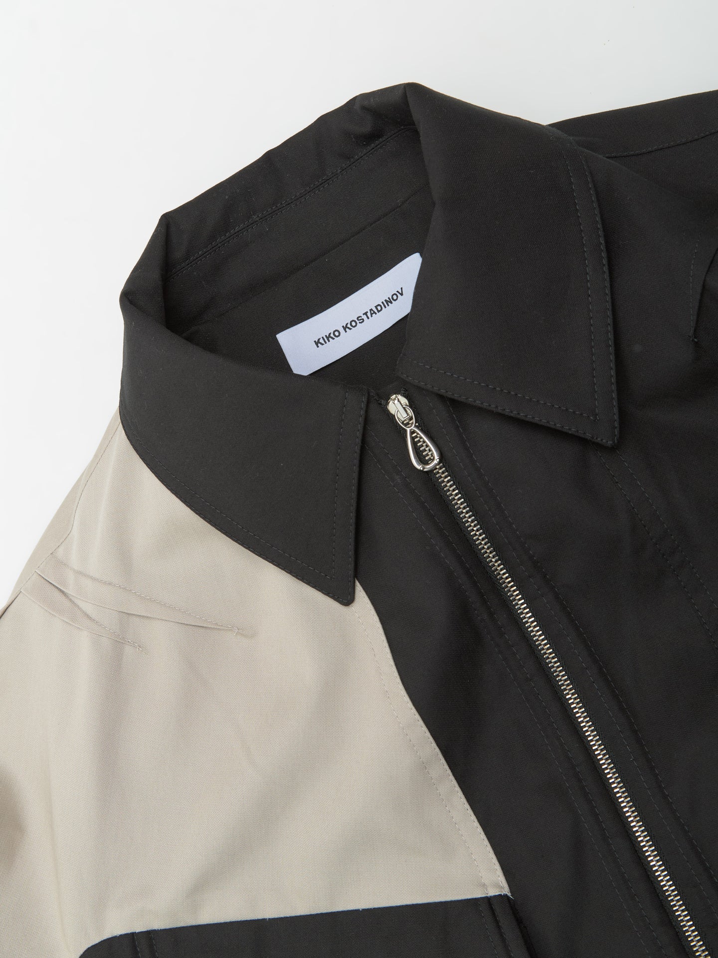 Alec K-Dart Blouson in Black Sable