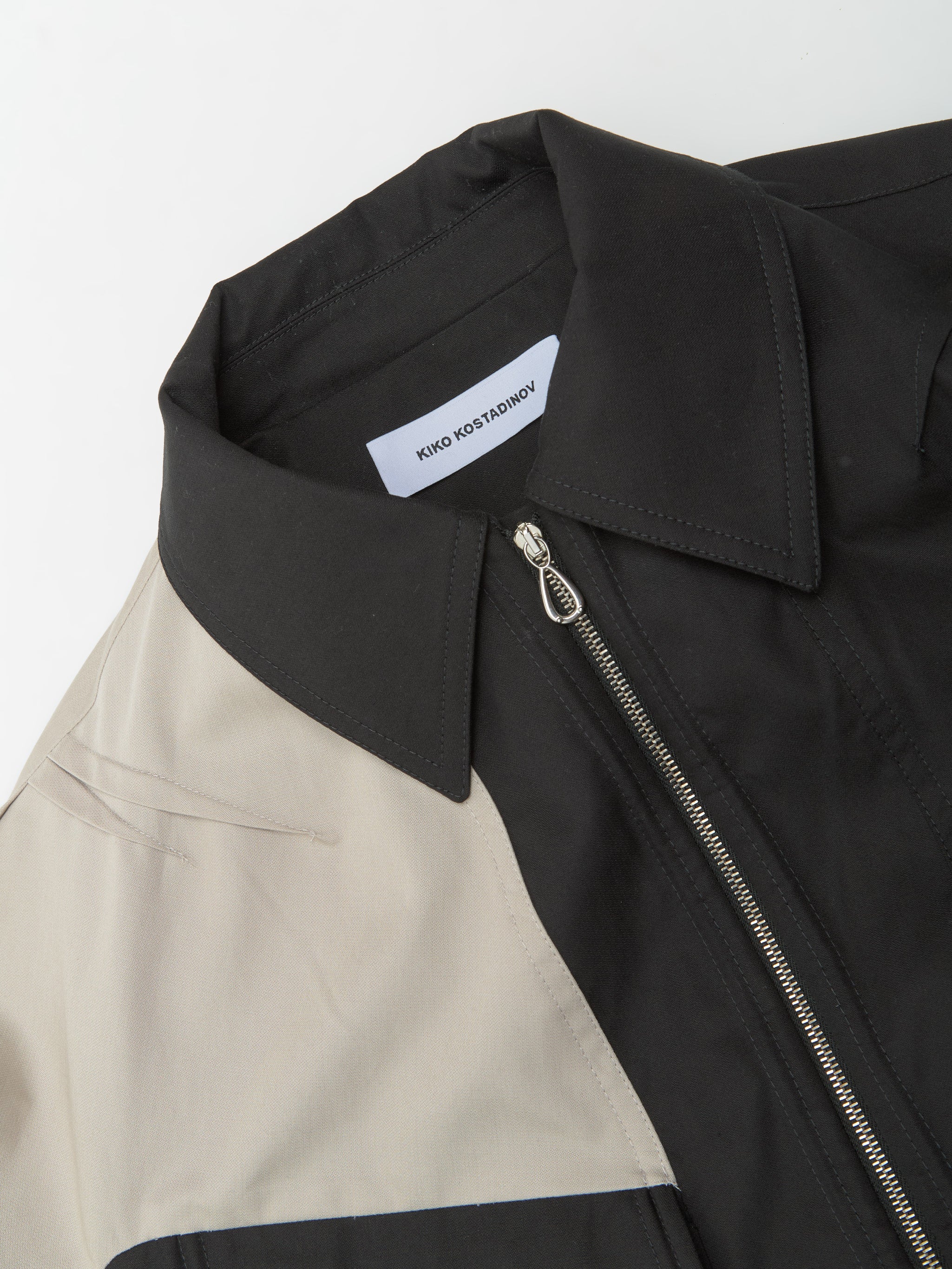 Alec K-Dart Blouson in Black Sable