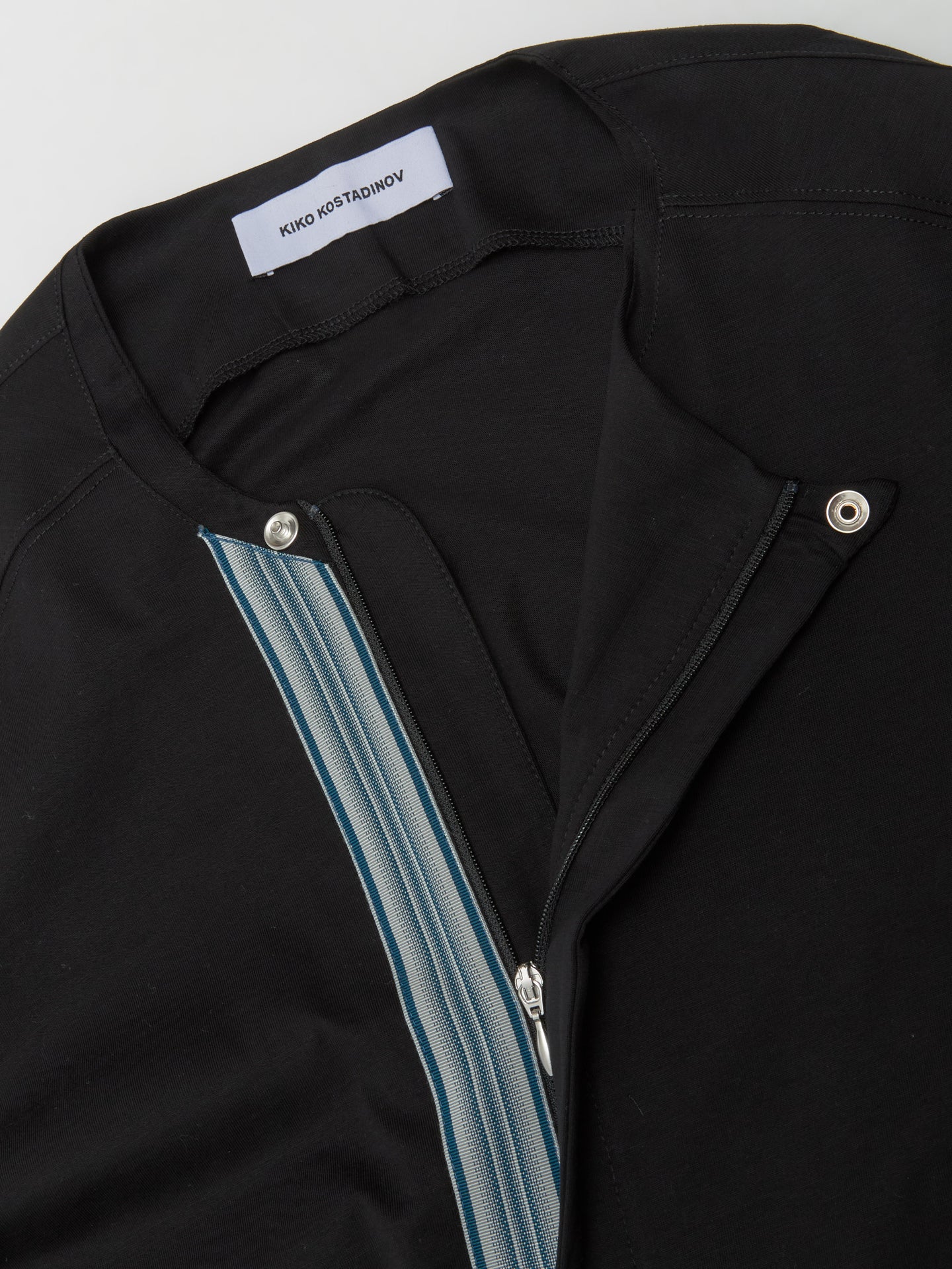 Alec K-Dart Jersey Jacket in Black