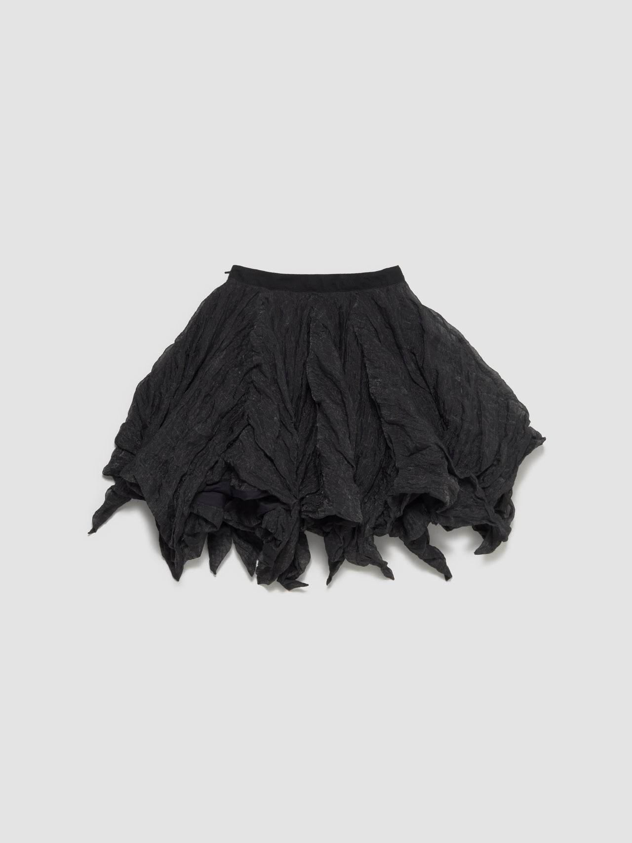 Uhura Circle Skirt in Sparkle Black