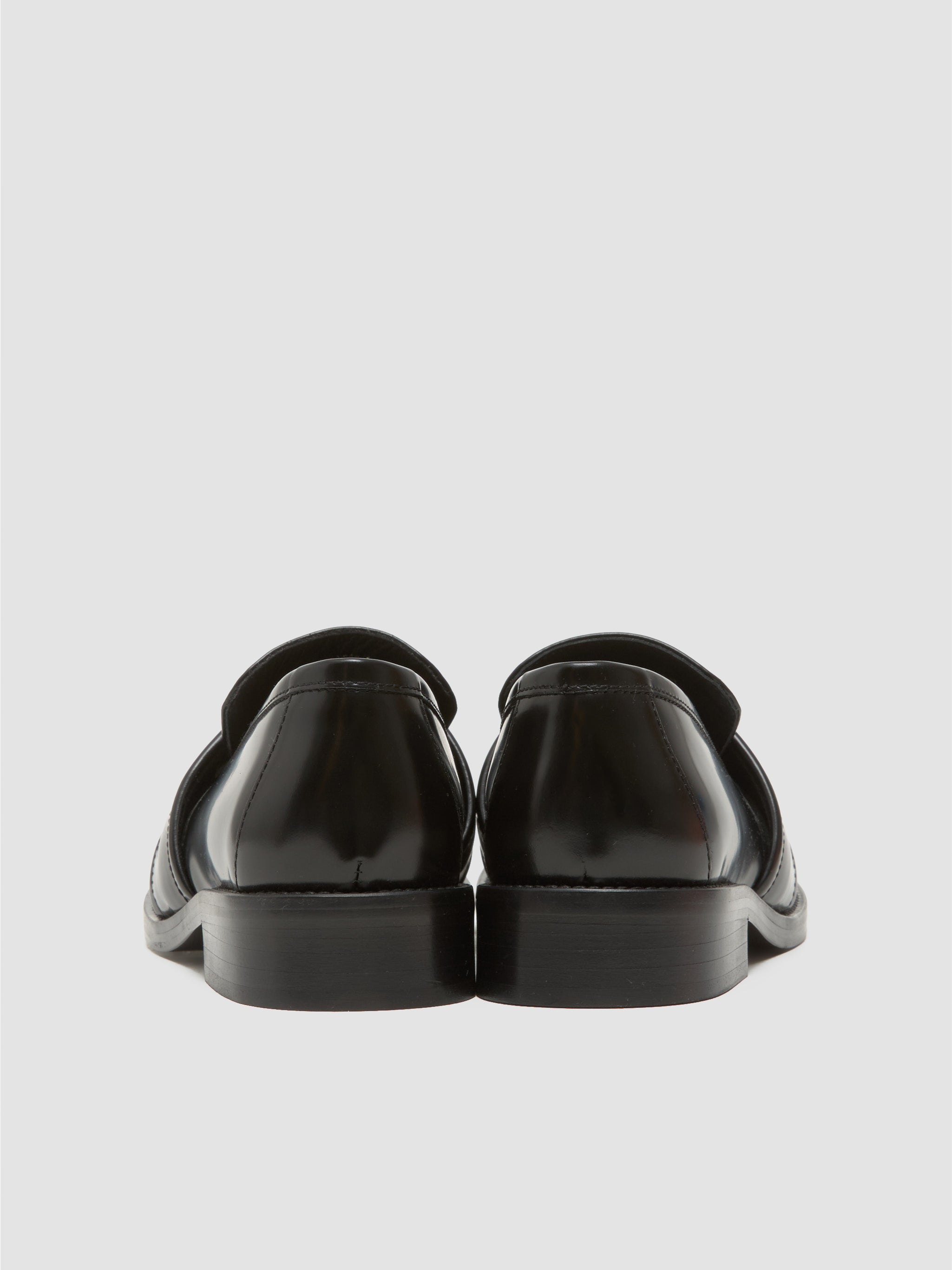Leather Loafers in Black