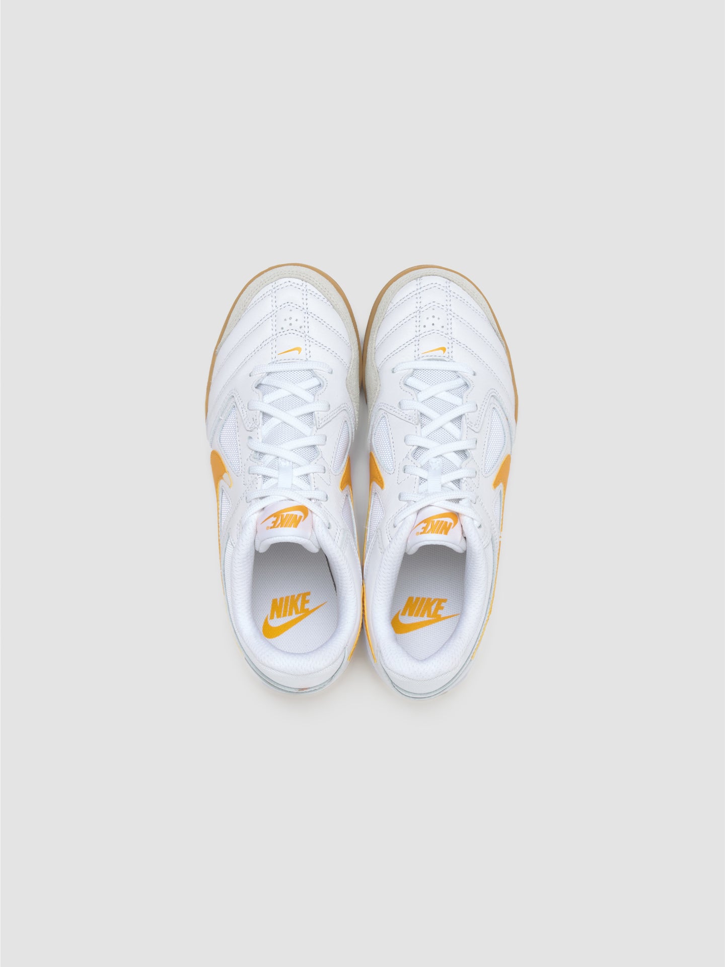 Gato Sneaker in White & University Gold