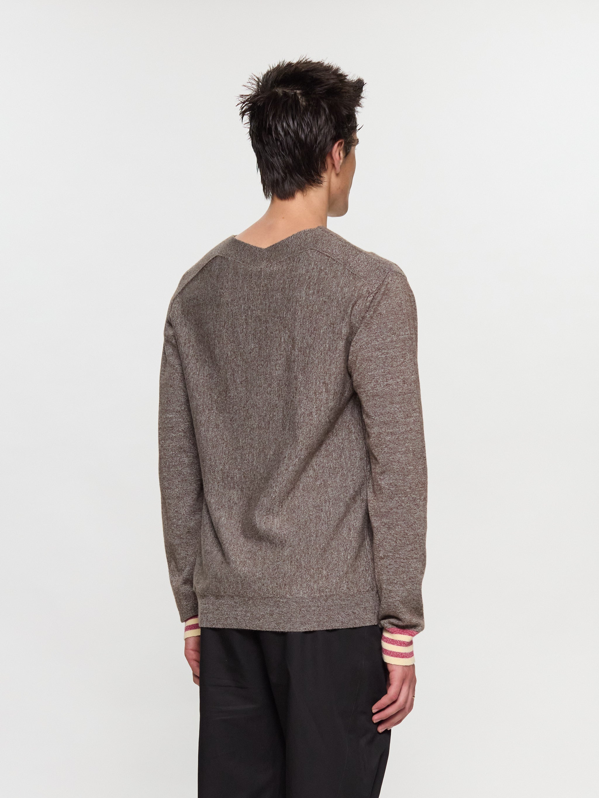 Ostro Jumper in Brown Melange