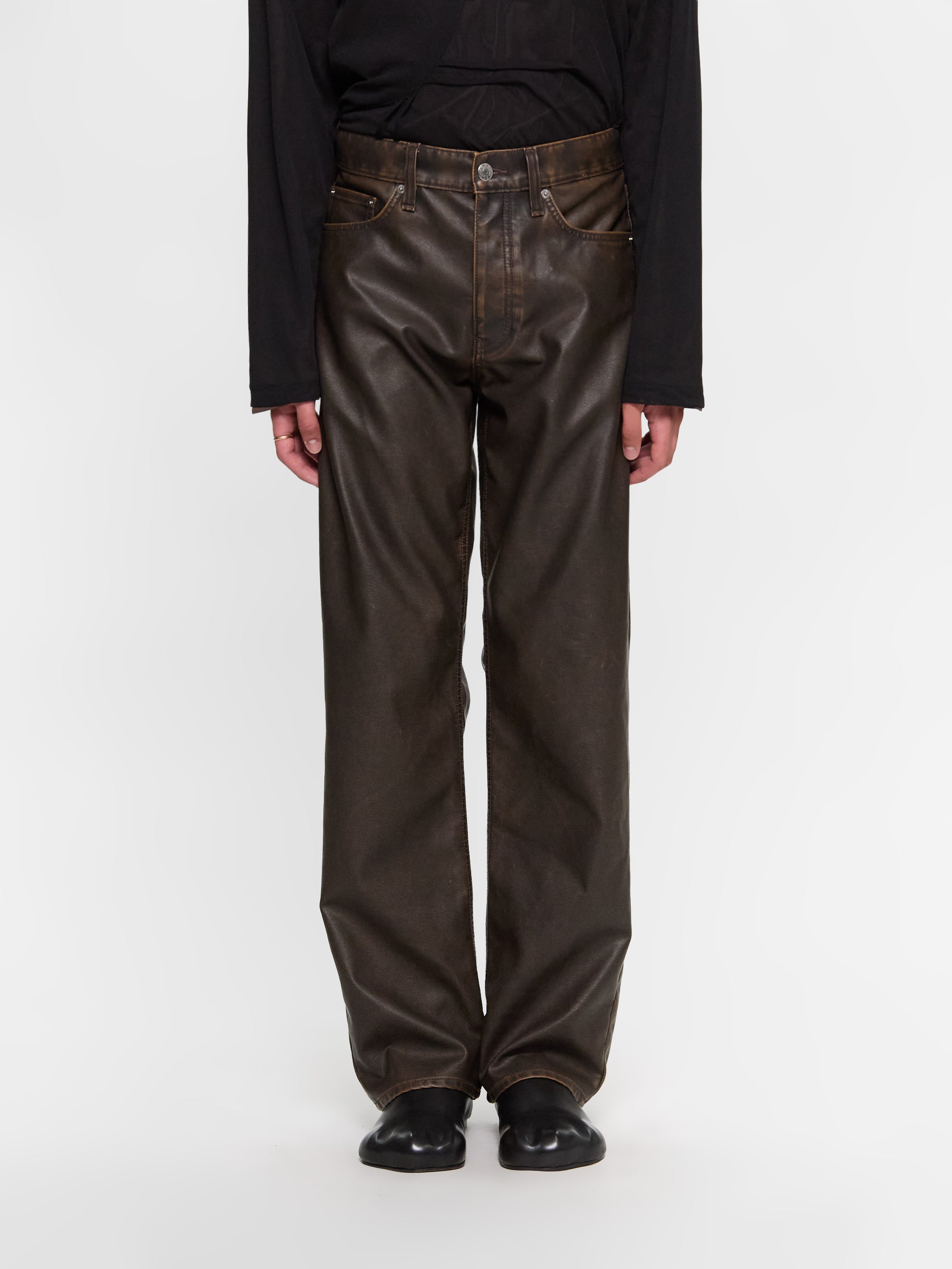 Loose Trousers in Vintage Brown