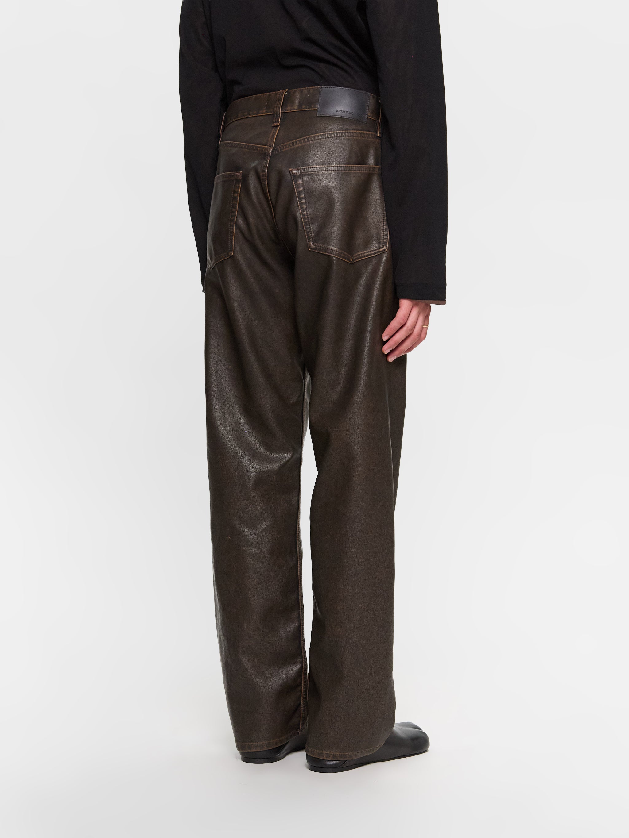 Loose Trousers in Vintage Brown