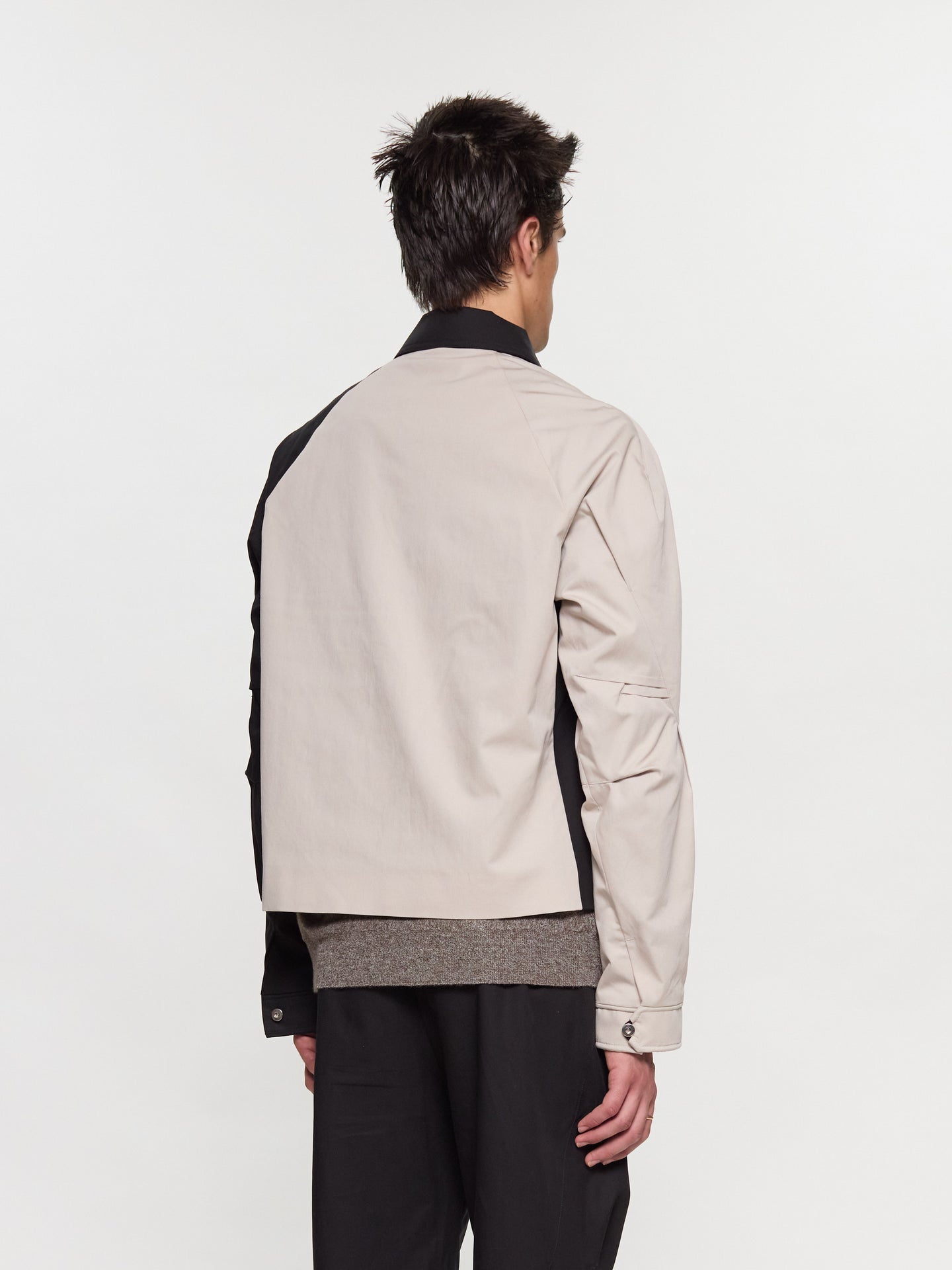 Alec K-Dart Blouson in Black Sable