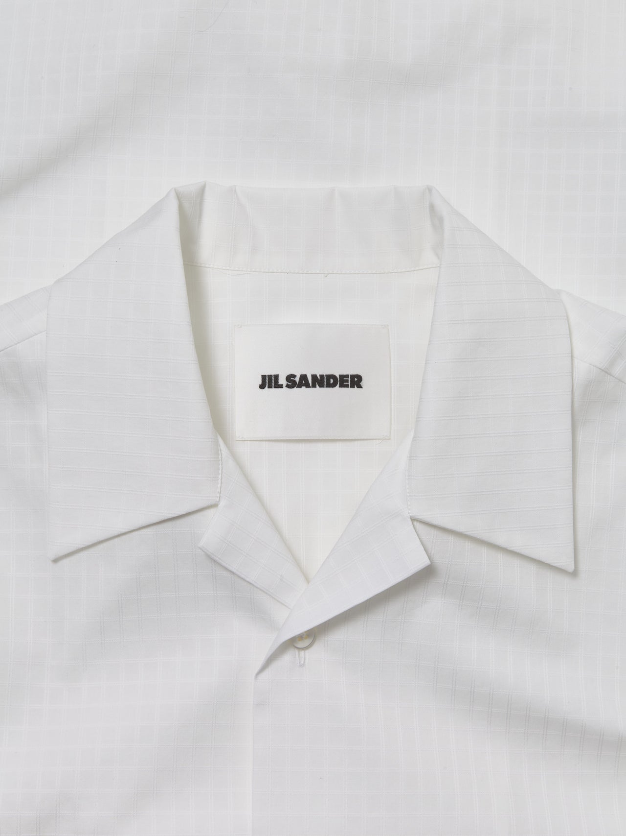 Cotton Poplin Shirt in Optic White