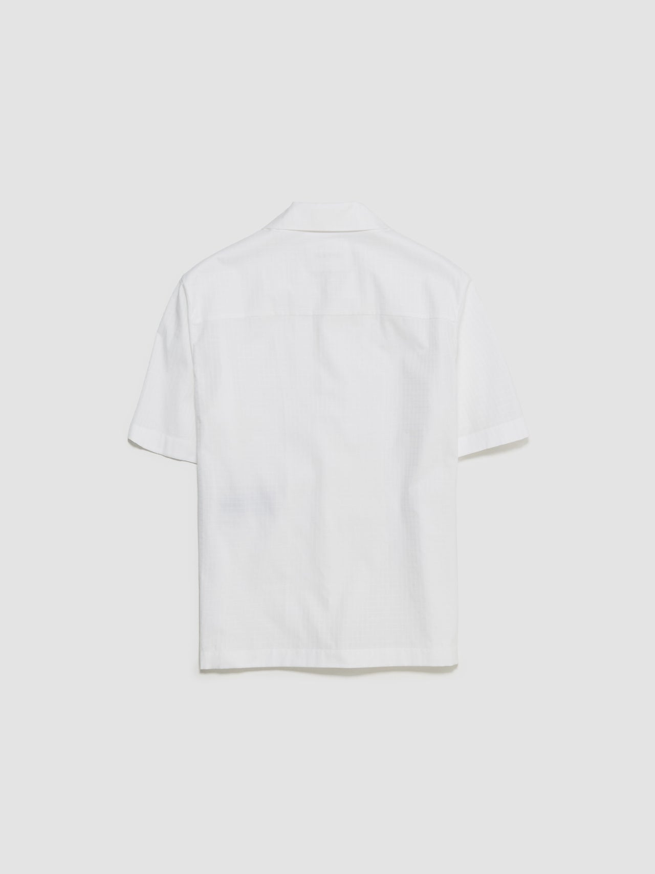 Cotton Poplin Shirt in Optic White