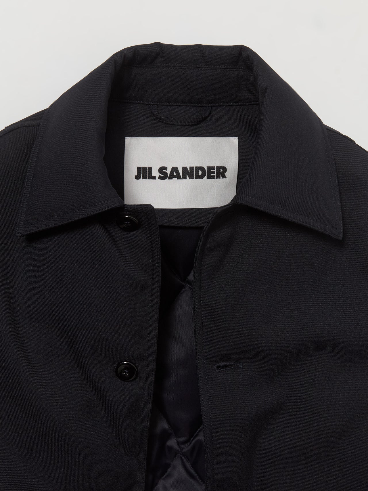 Down Blouson Jacket in Midnight