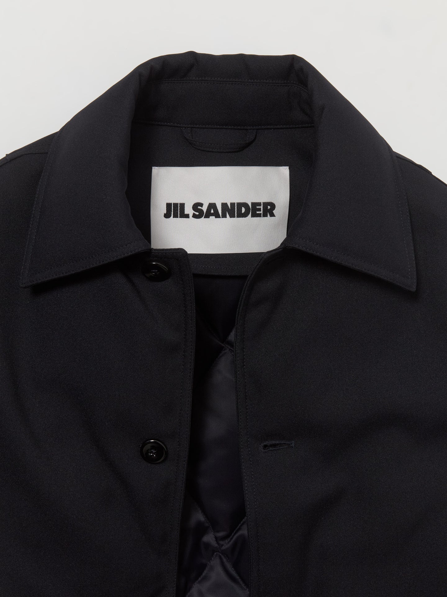 Down Blouson Jacket in Midnight