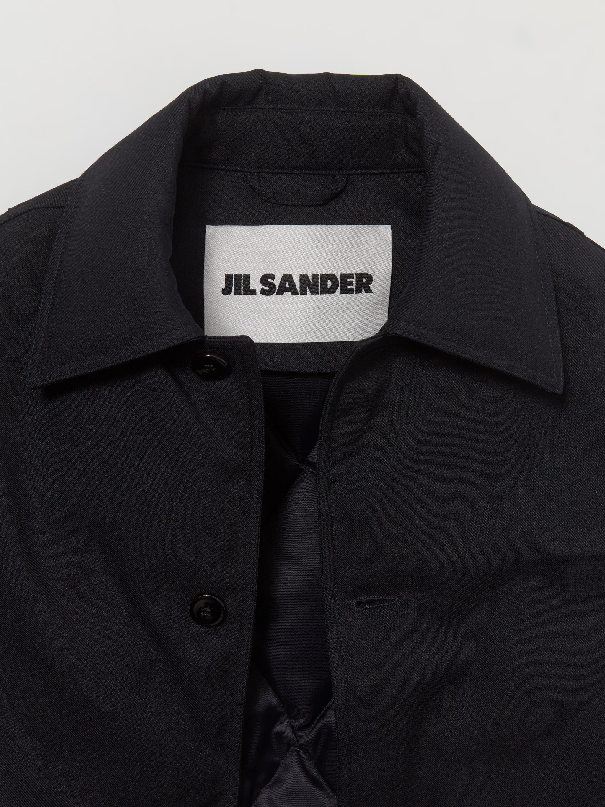 Down Blouson Jacket in Midnight