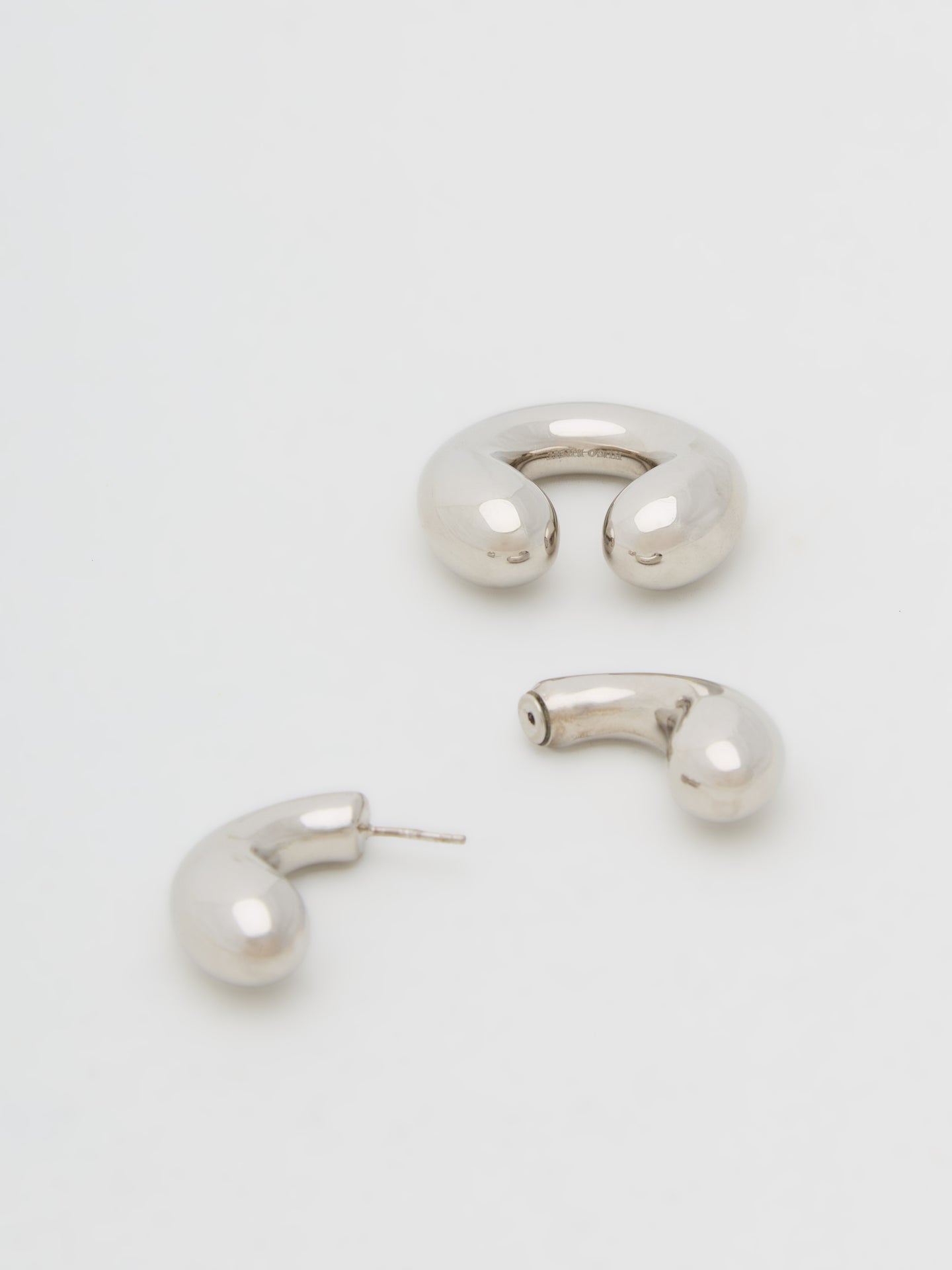 Pistil Ear Set in Silver