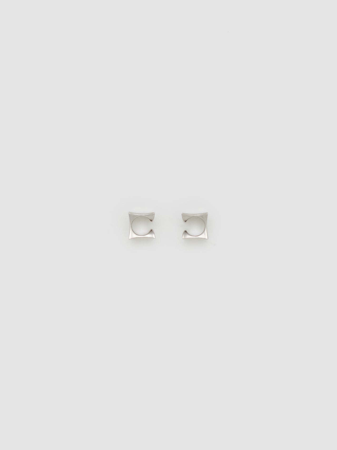 Chunk Ear Cuffs in Silver