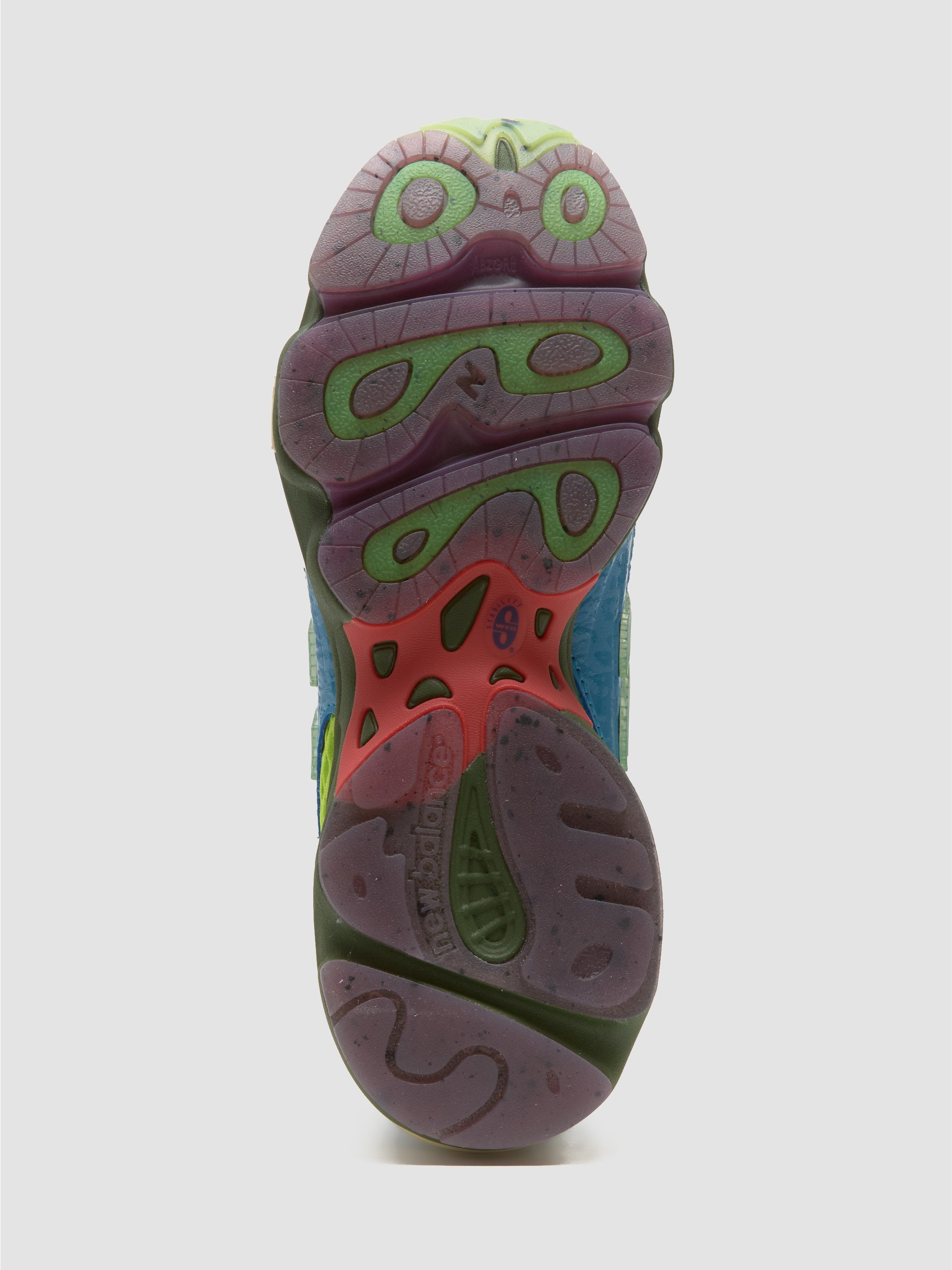 x Salehe Bembury M1000 Sneaker in Blue & Lime