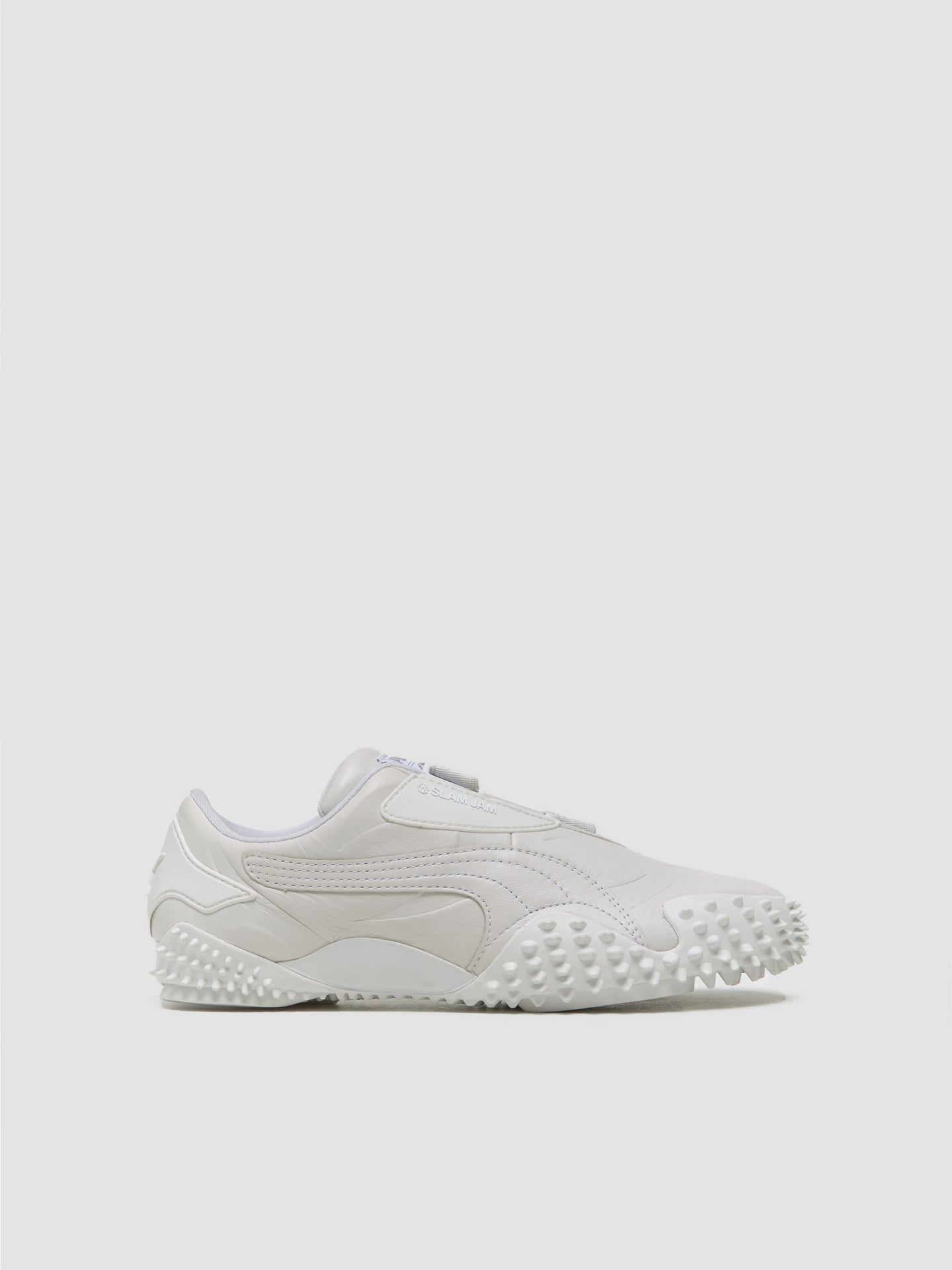 x Slam Jam Mostro Deboss Sneaker in White