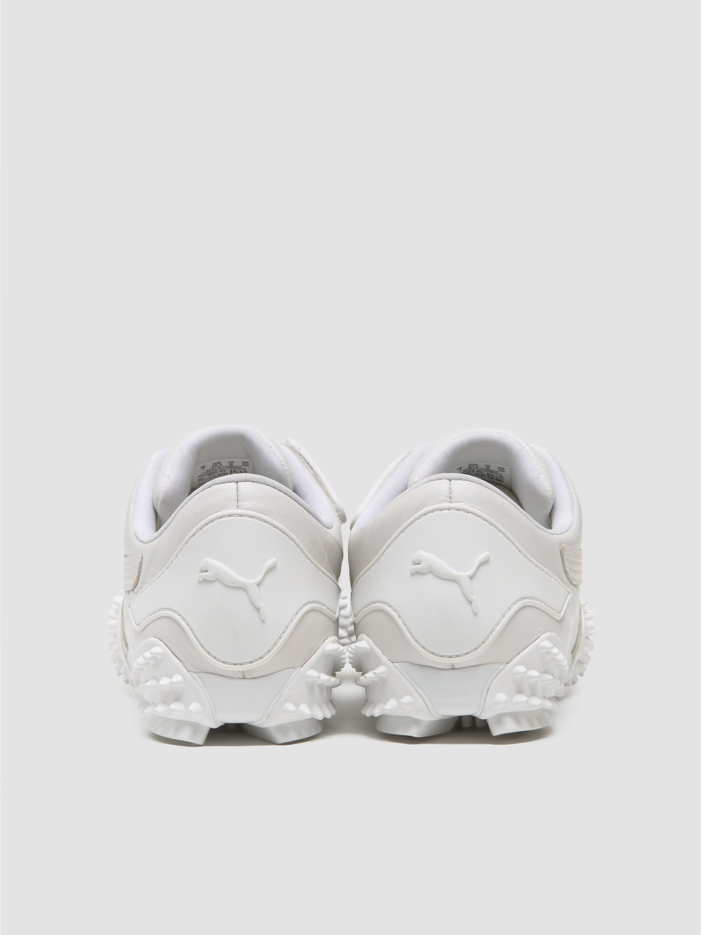 x Slam Jam Mostro Deboss Sneaker in White