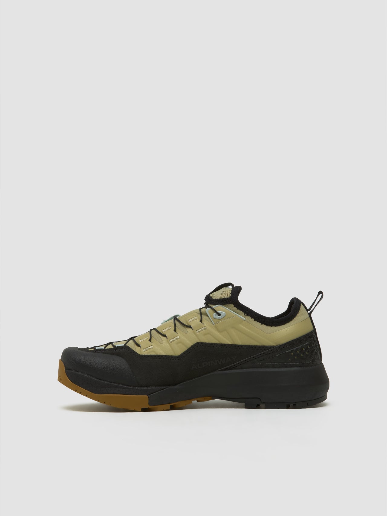 ALPINWAY ADVANCED Sneaker in Pale Olive & Black