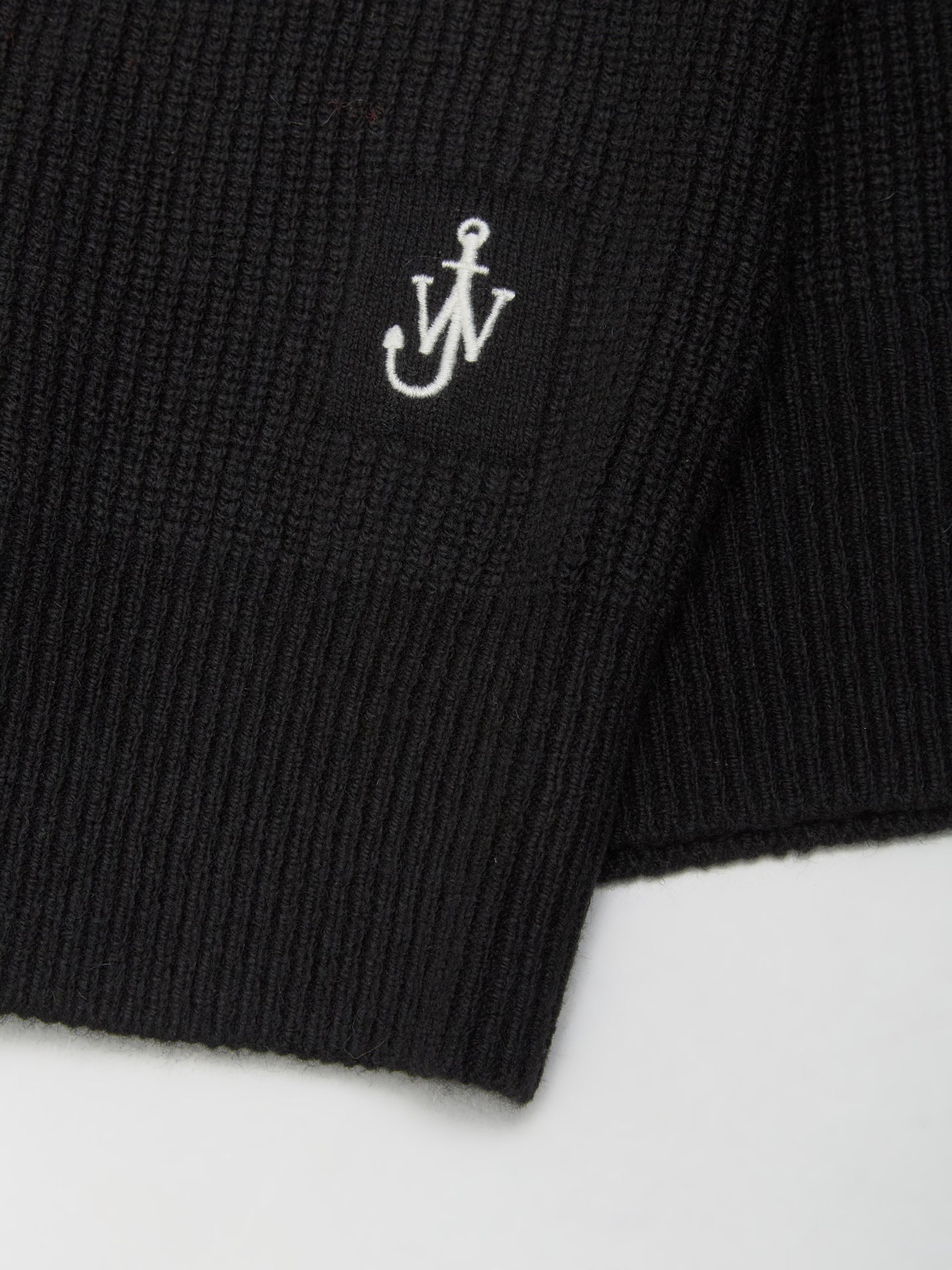 Half Zip Jumper in Black