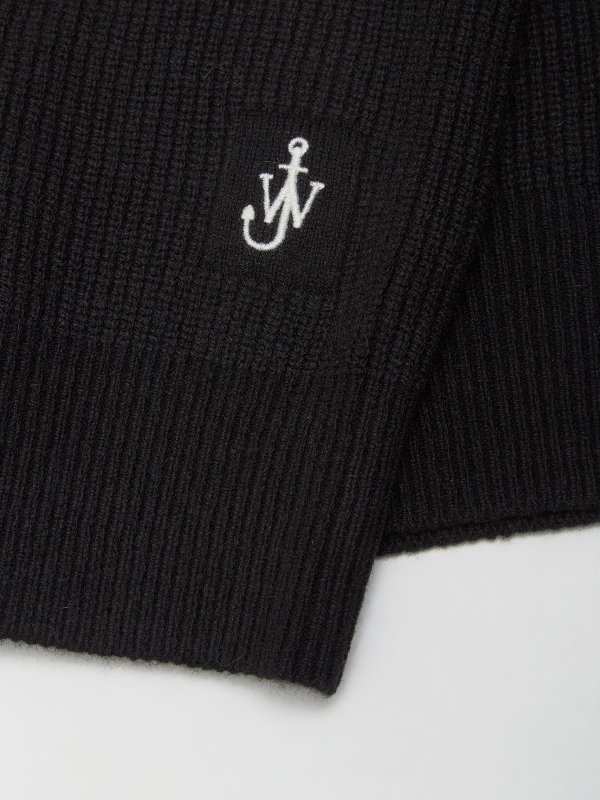 Half Zip Jumper in Black