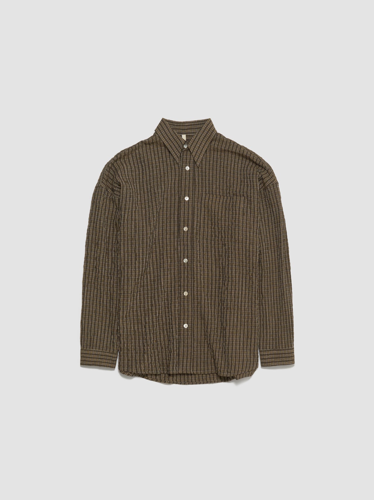 Stable Shirt in Khaki Check