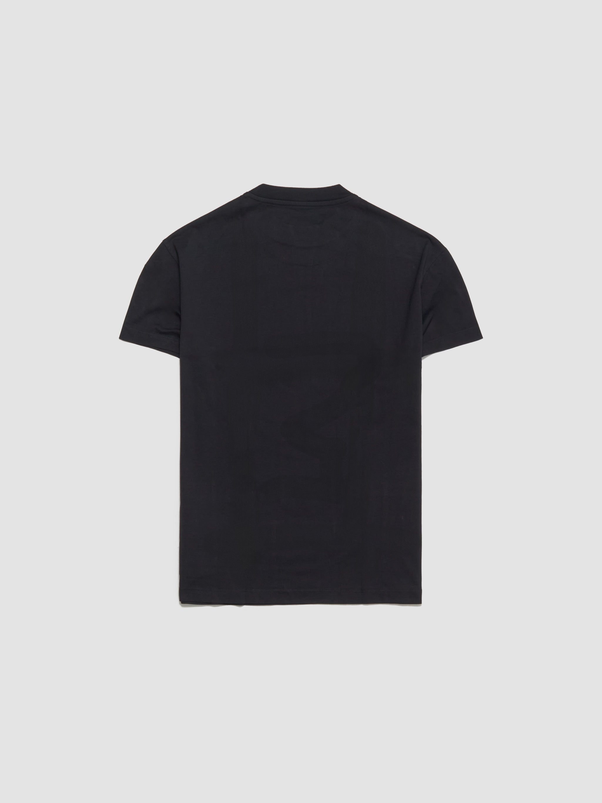 Set of Three Short Sleeve T-Shirt in Grey & Multicolour