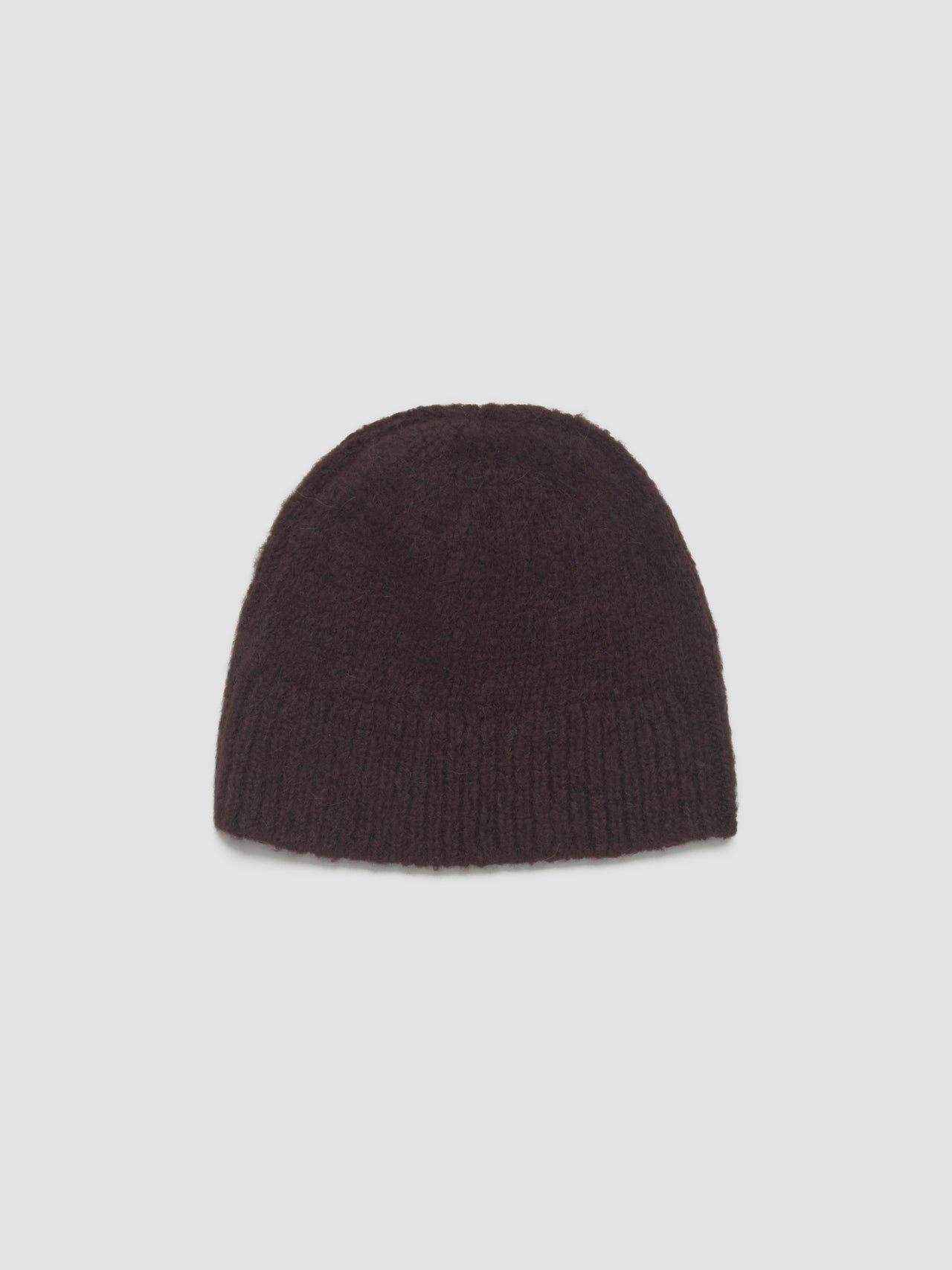 Moss Beanie in Dark Brown