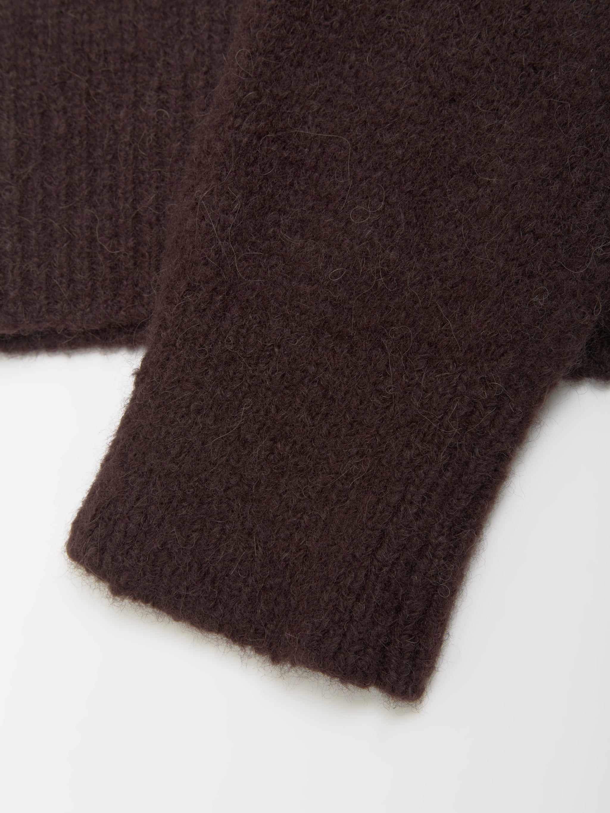 Melbourne Sweater in Dark Brown