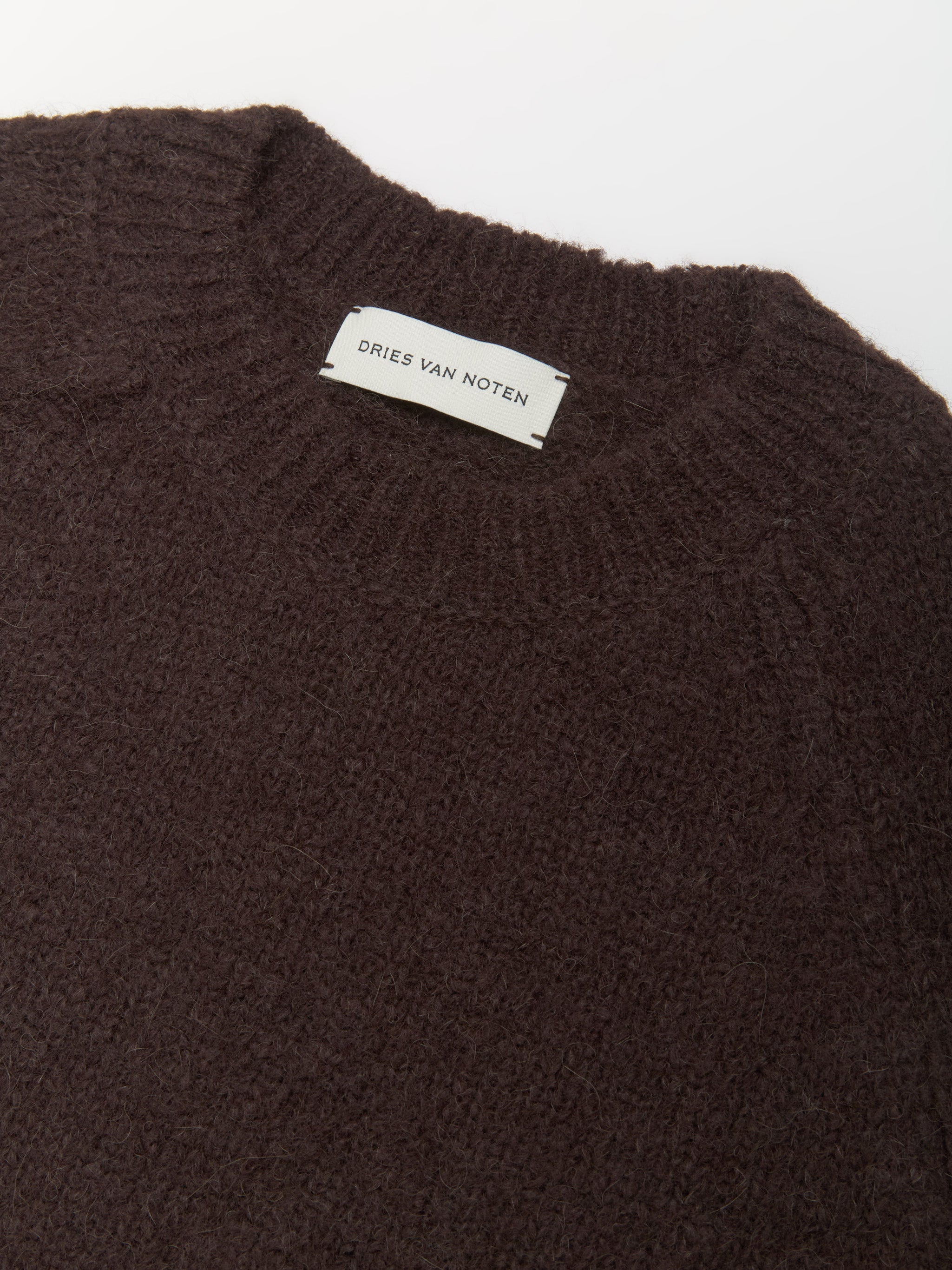 Melbourne Sweater in Dark Brown