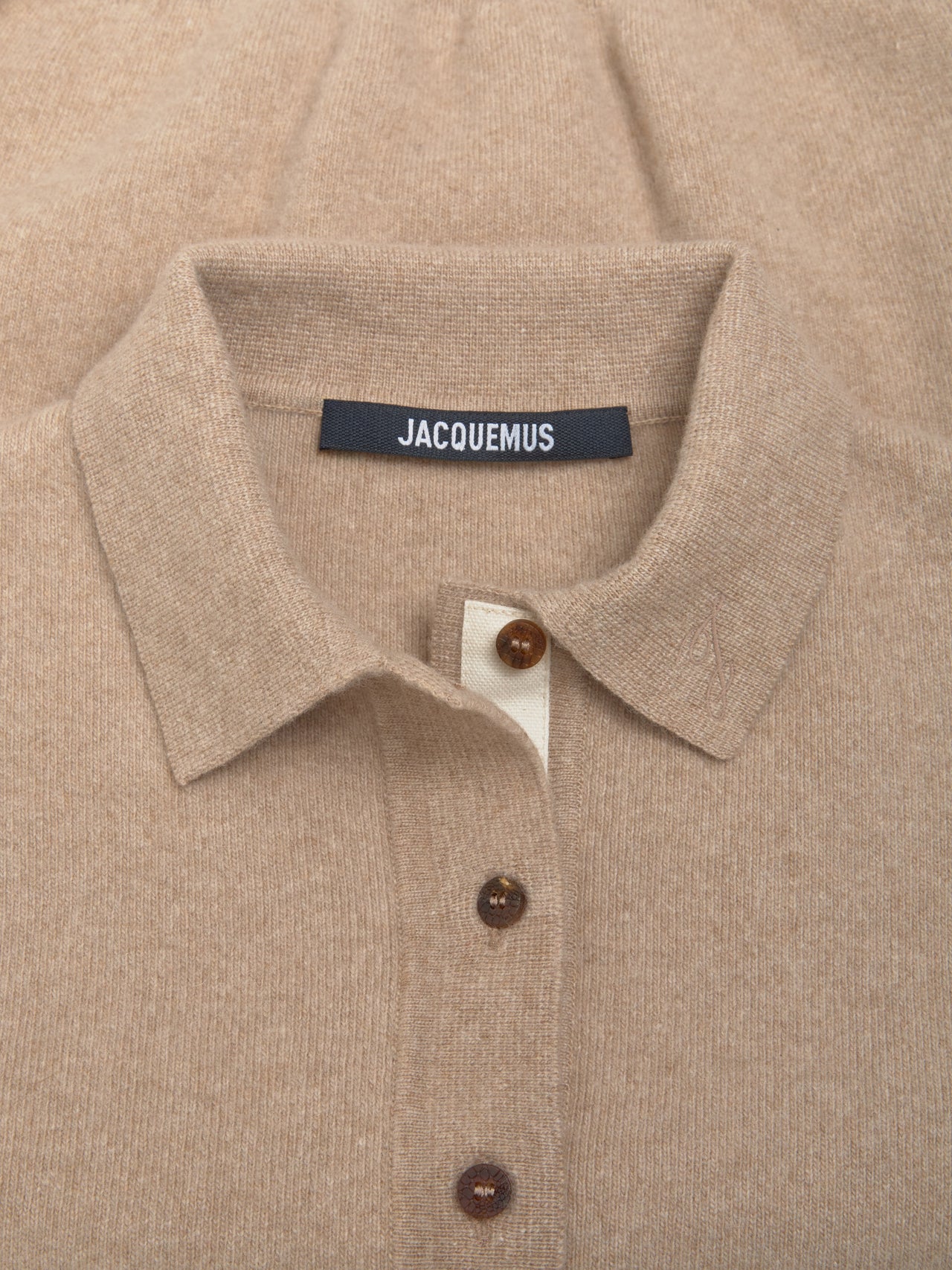 La Maille Vareuse Pallone Pullover in Beige