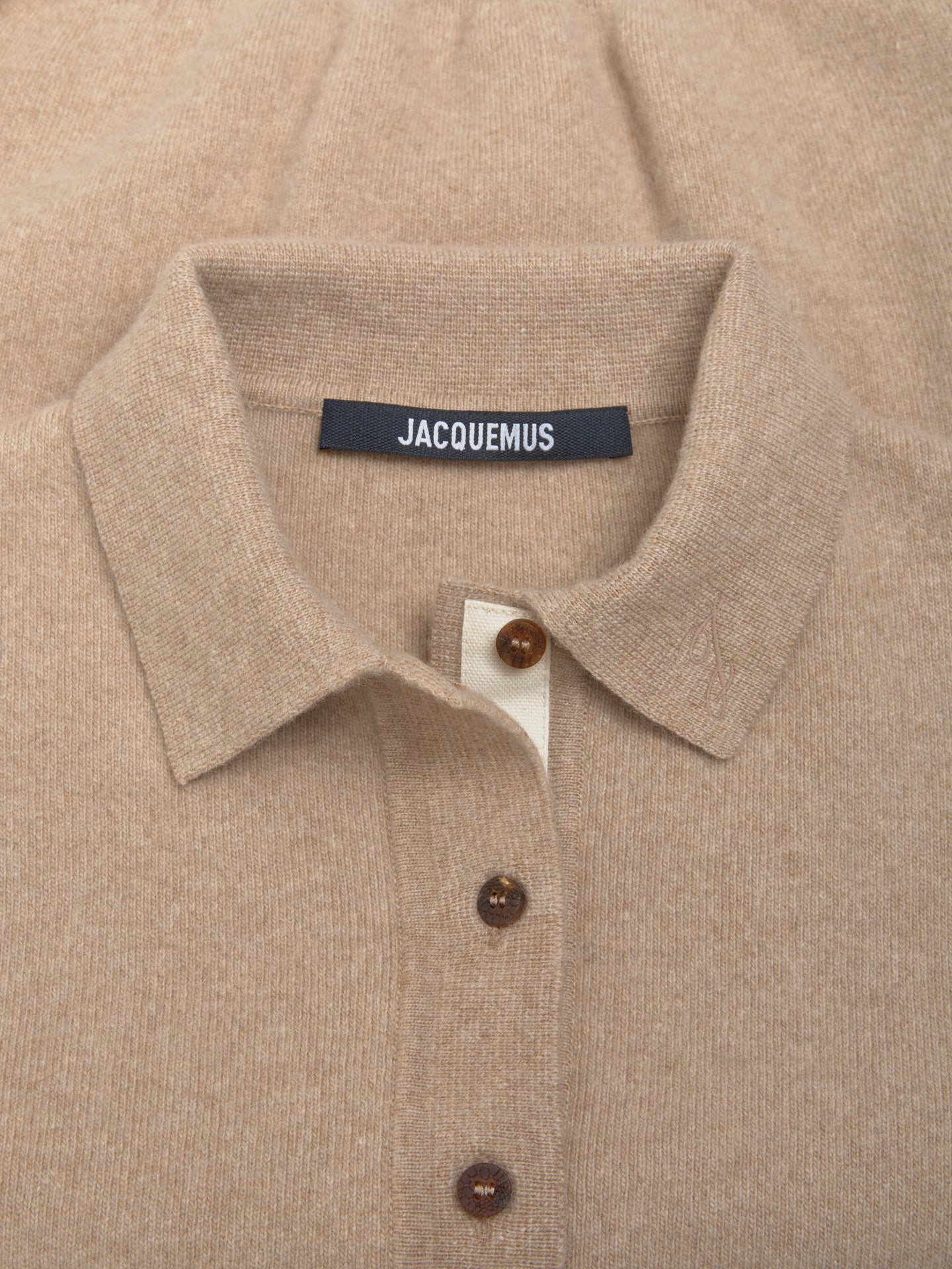 La Maille Vareuse Pallone Pullover in Beige