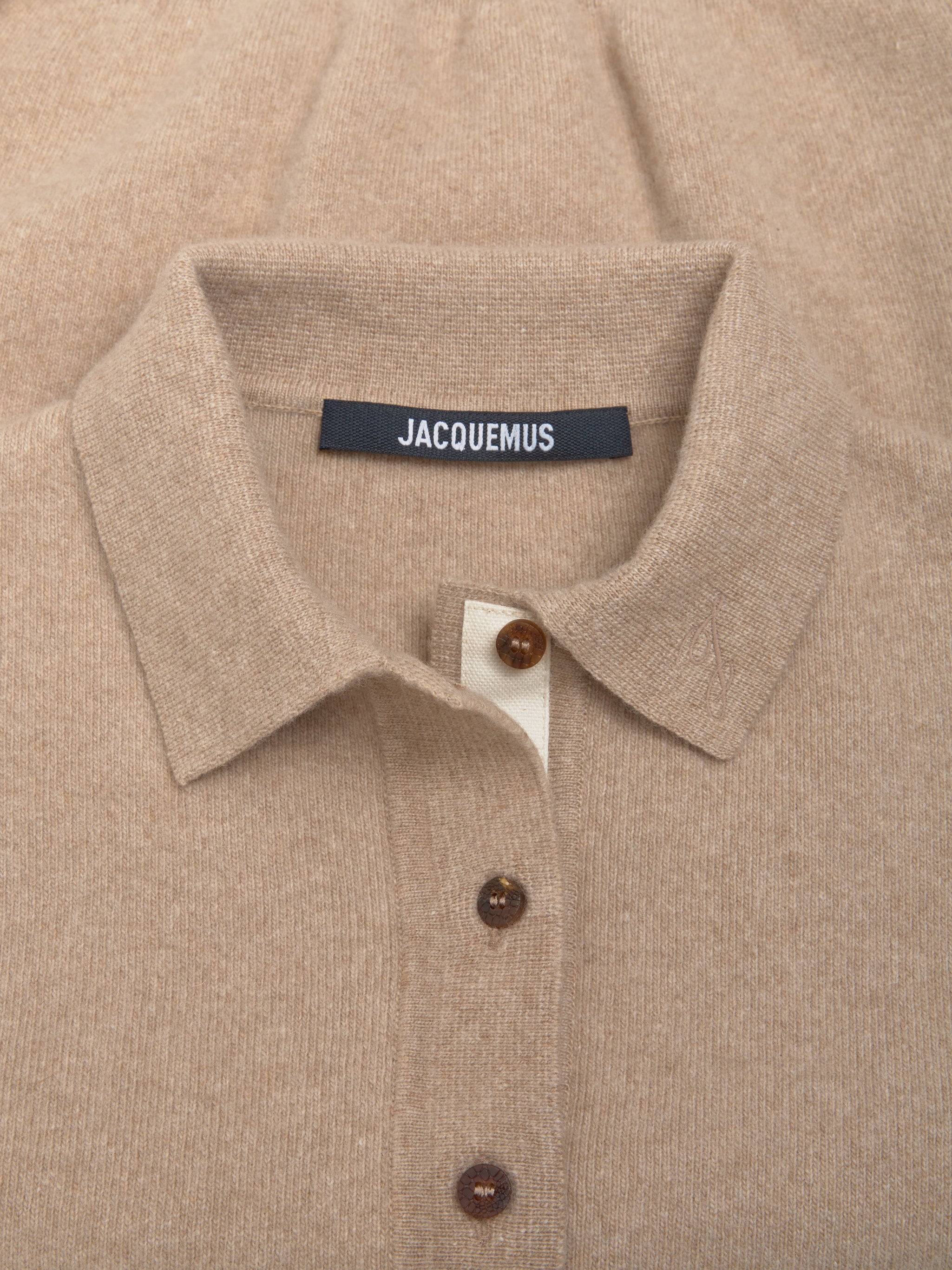 La Maille Vareuse Pallone Pullover in Beige