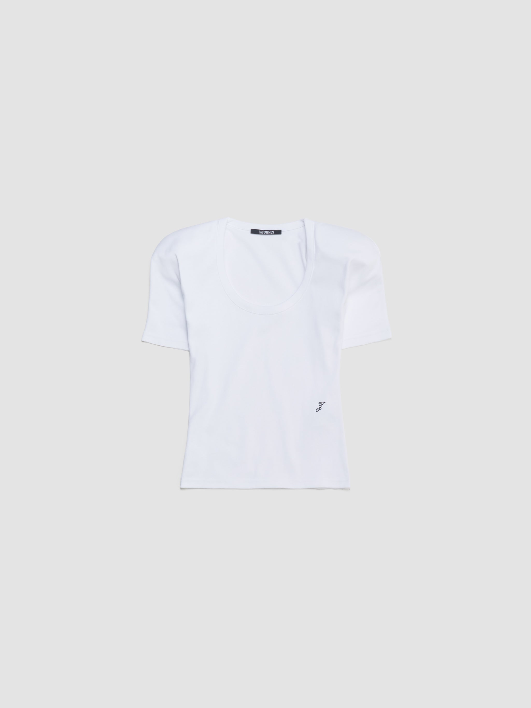 Le T-Shirt Ovalo in White