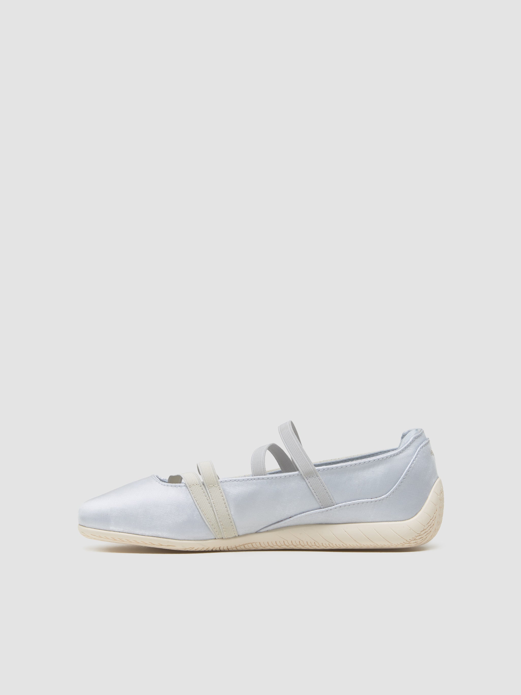 WMNS Speedcat Ballet Satin Sneaker in Silver Mist & Warm White