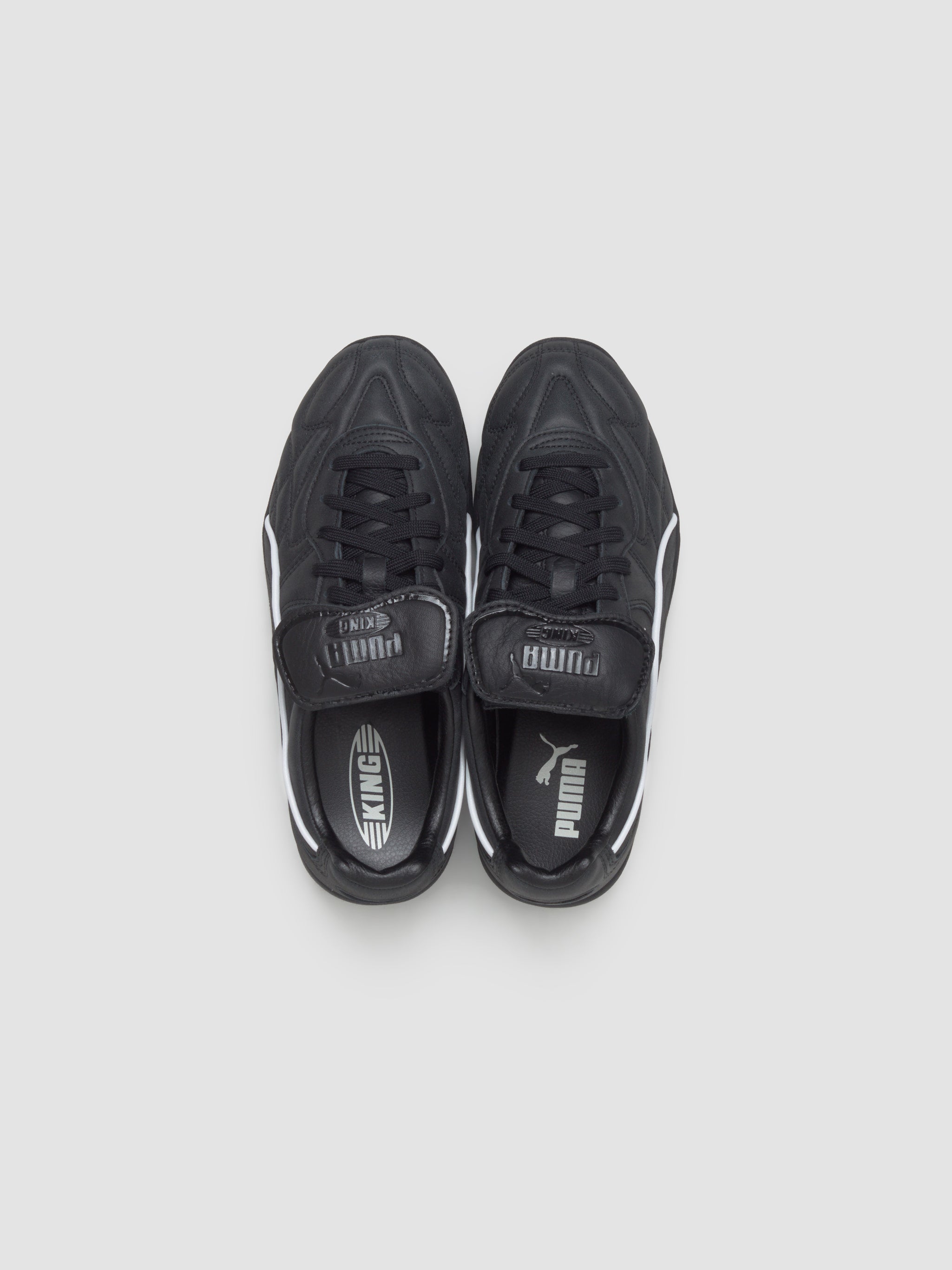 King Indoor Premium Sneaker in Black & White