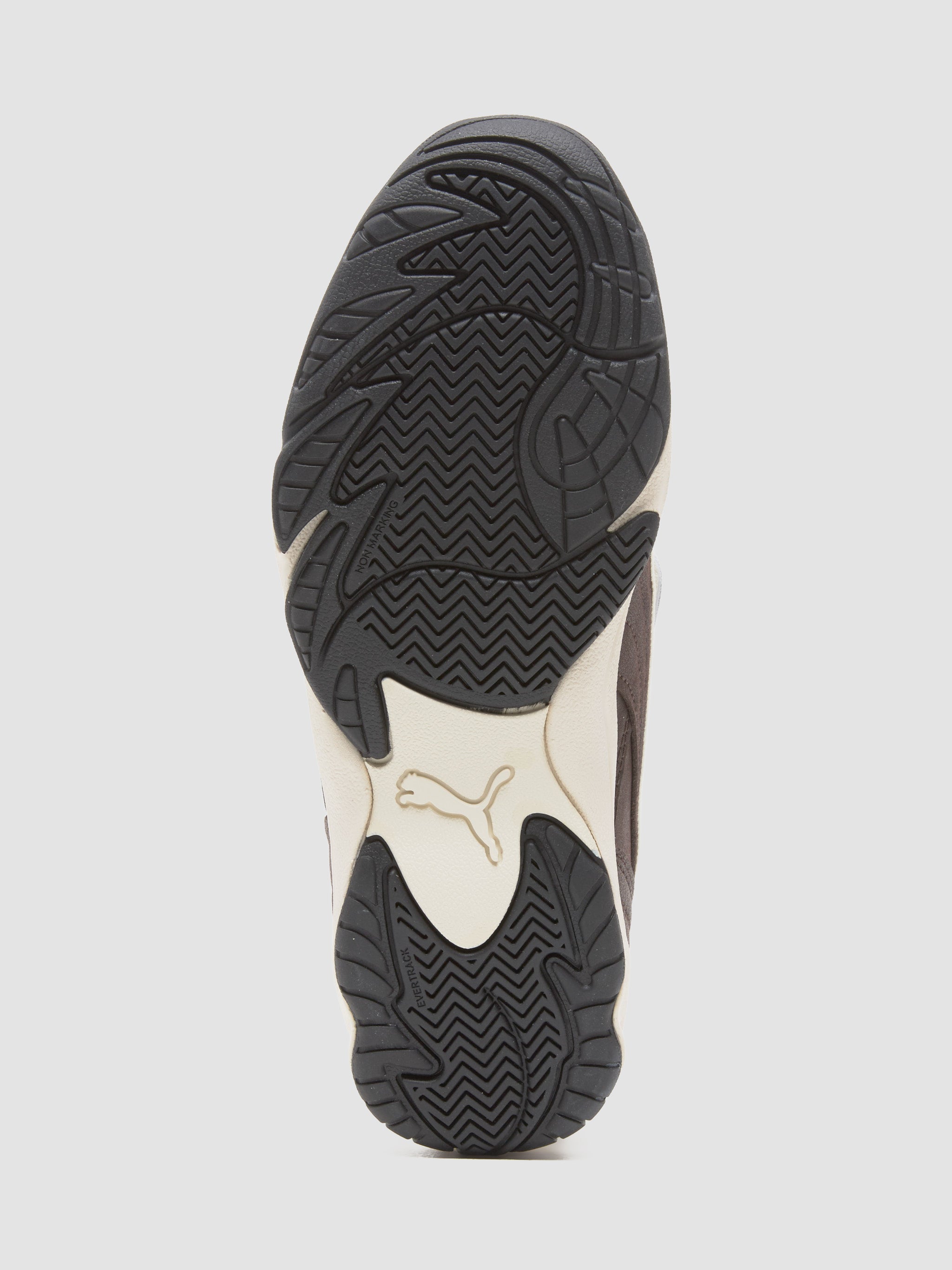 King Indoor Premium Sneaker in Dark Chocolate & Warm White