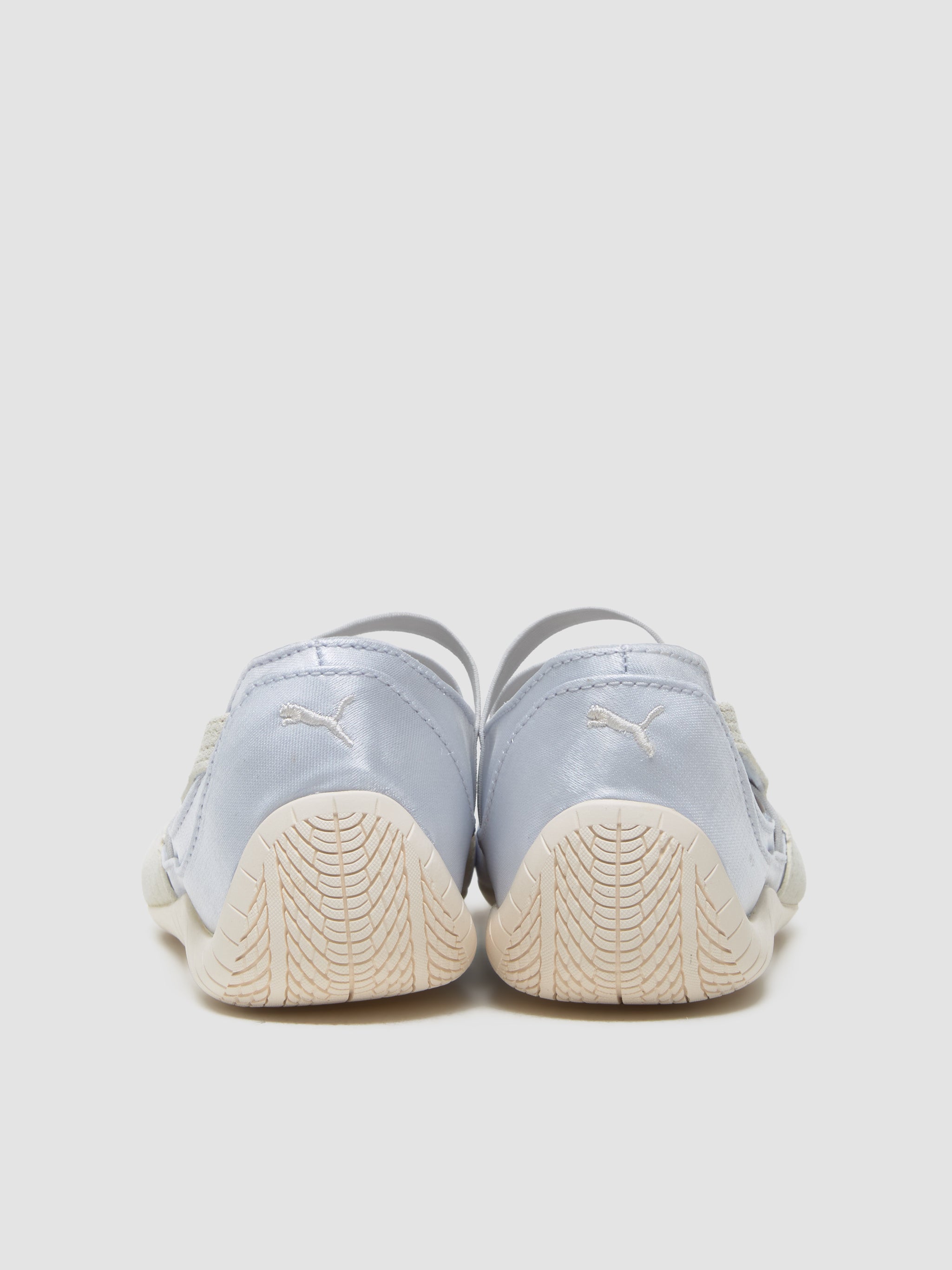 WMNS Speedcat Ballet Satin Sneaker in Silver Mist & Warm White