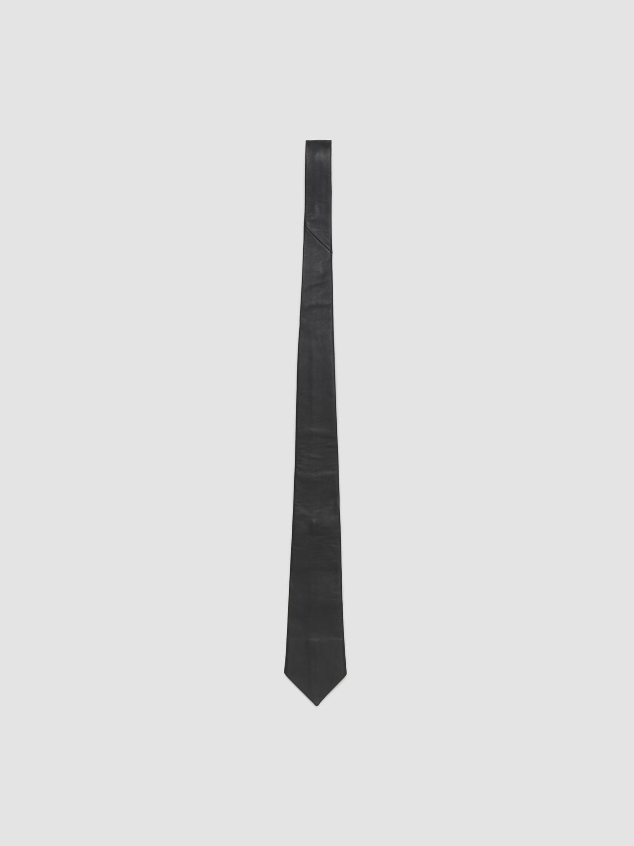 Leather Tie in Black