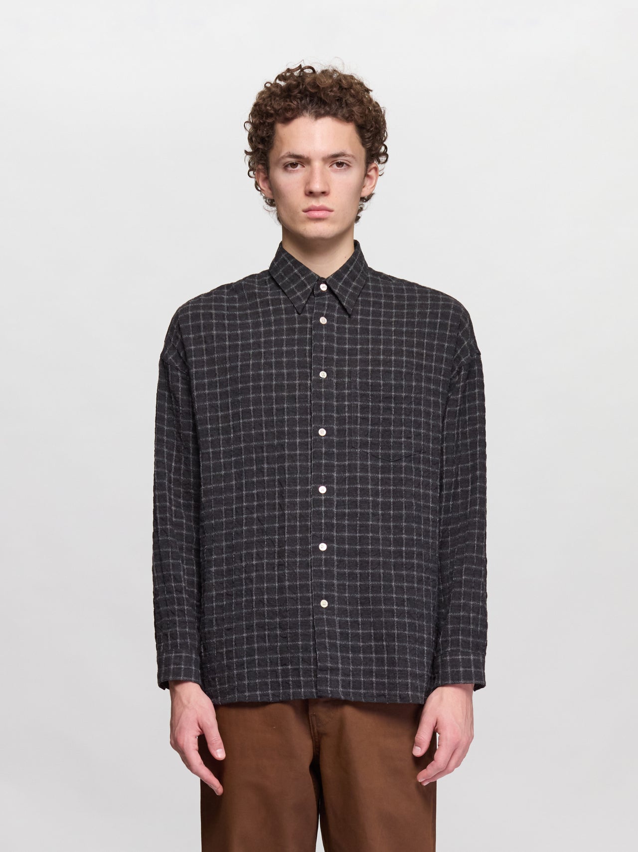 Stable Shirt in Black Check