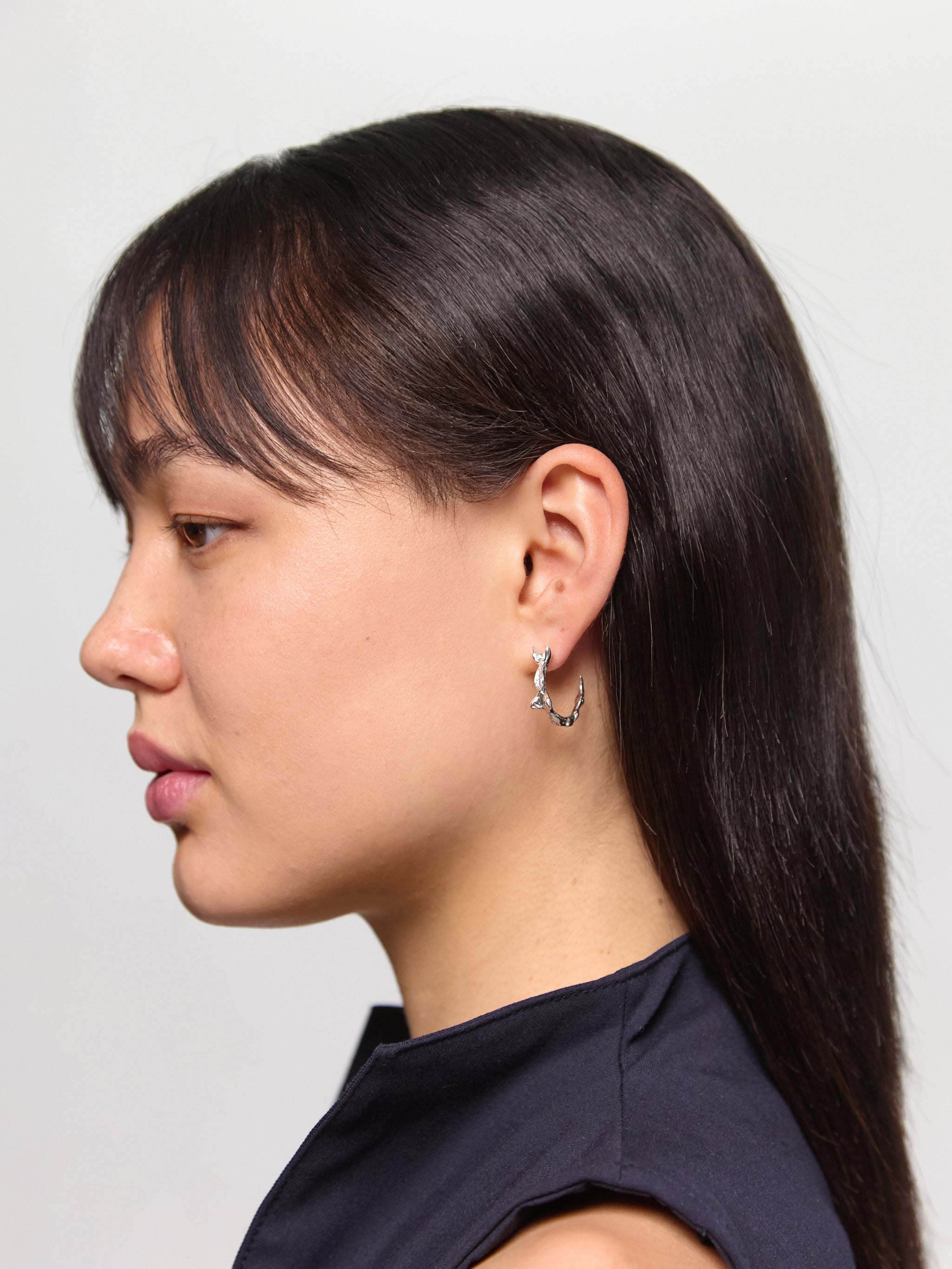 Dhartar Earring in Silver