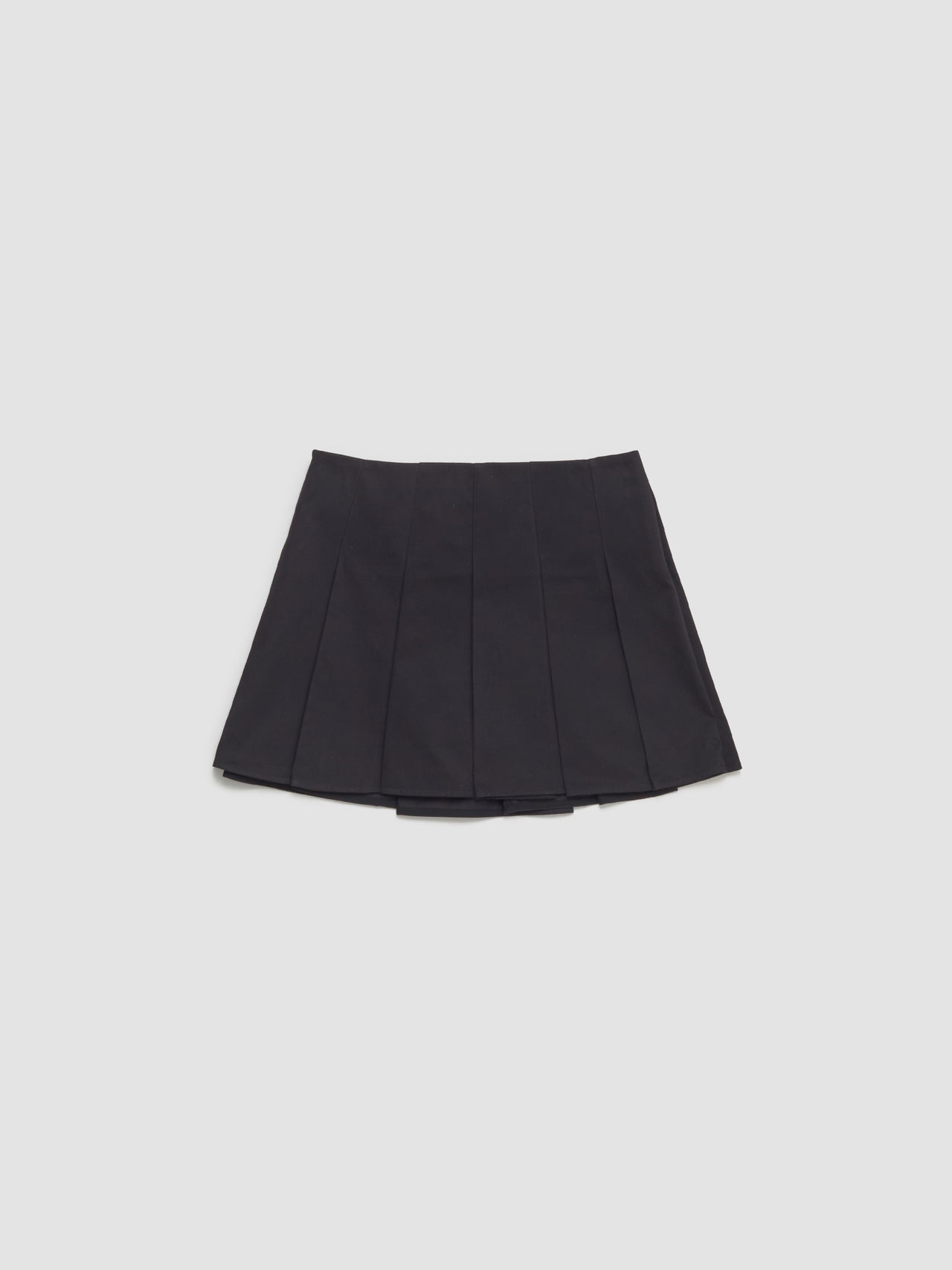 Ladyheath Pleated Mini Skirt in Black