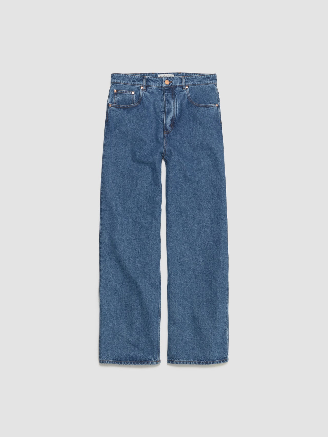 Beto Wide Jeans in Indigo Denim